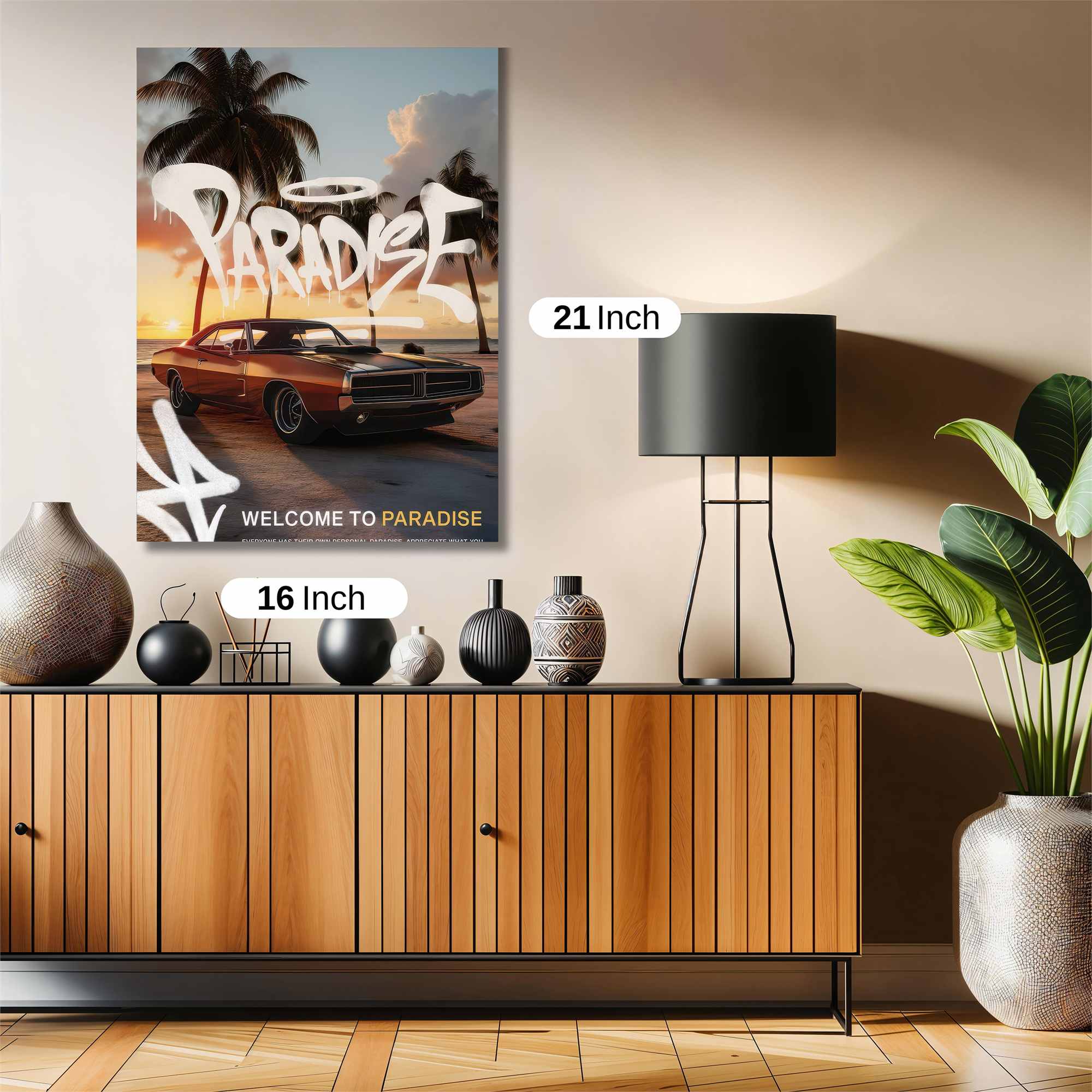 Paradise Dream Safe Wall Magnetic / M