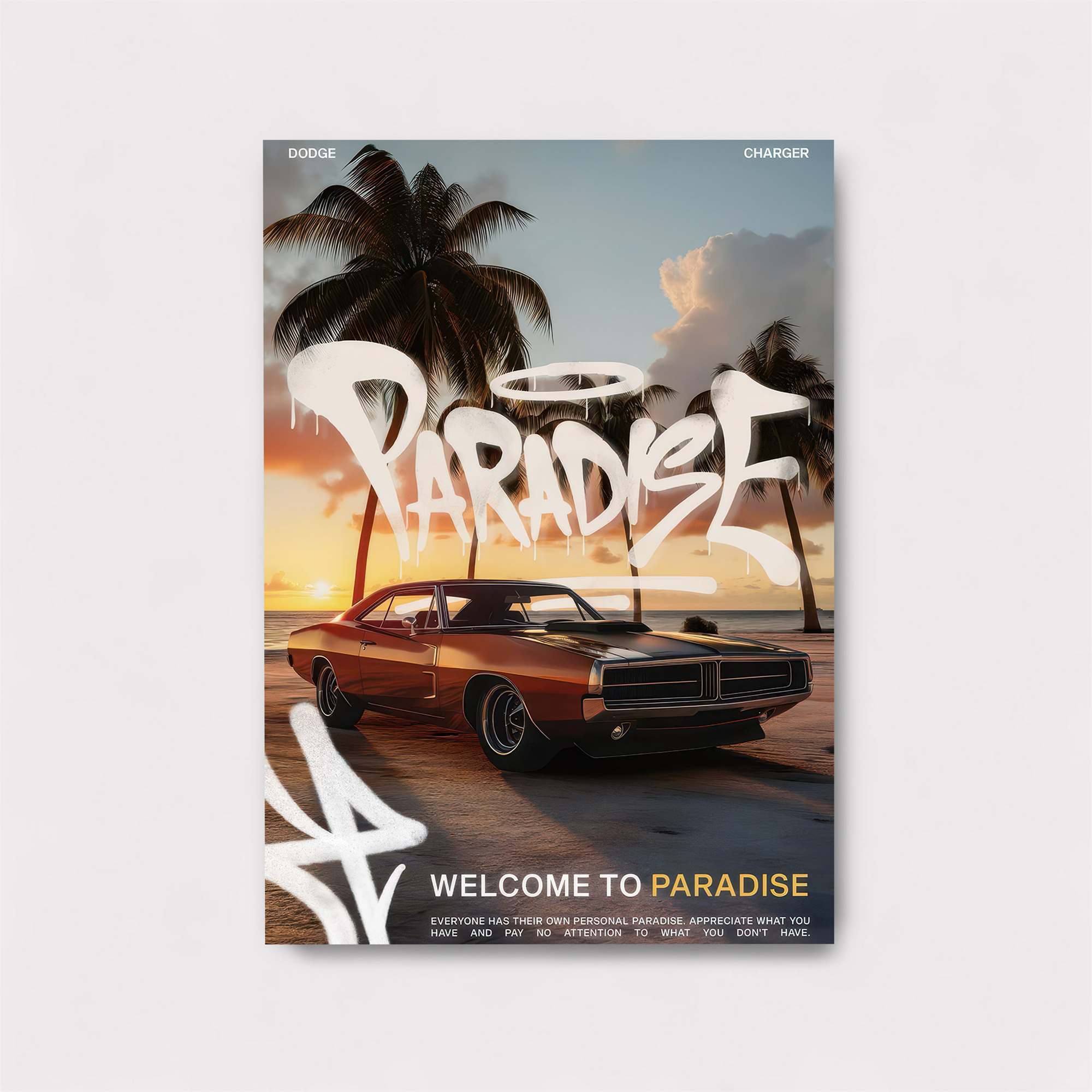 Paradise Dream Safe Wall Magnetic / M