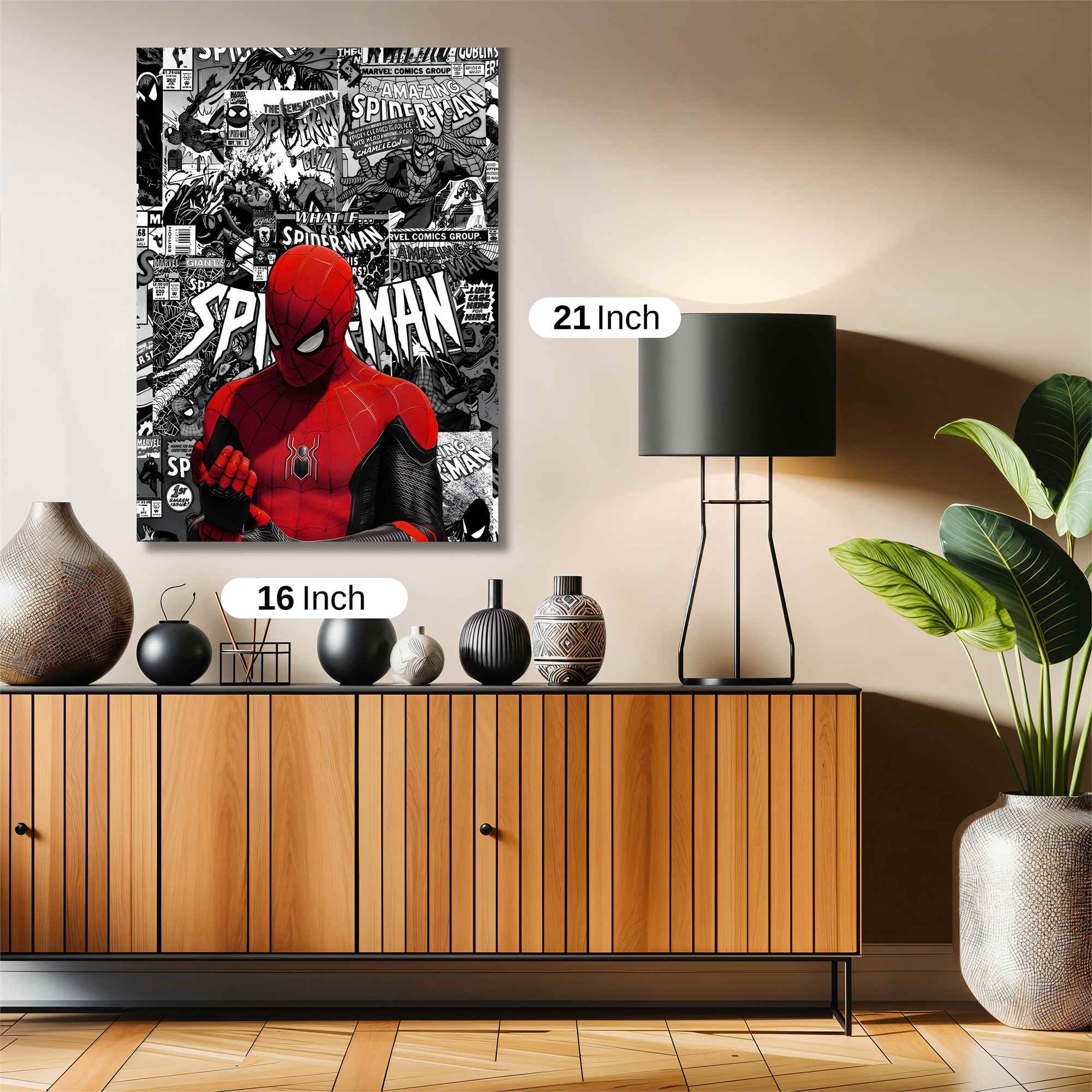 Spider-Man Heroic Safe Wall Magnetic / M