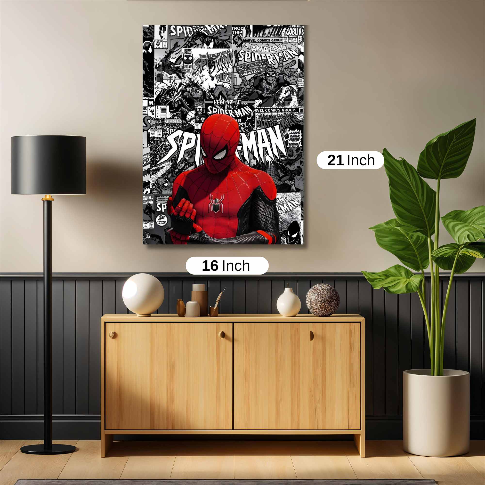 Spider-Man Heroic Safe Wall Magnetic / M