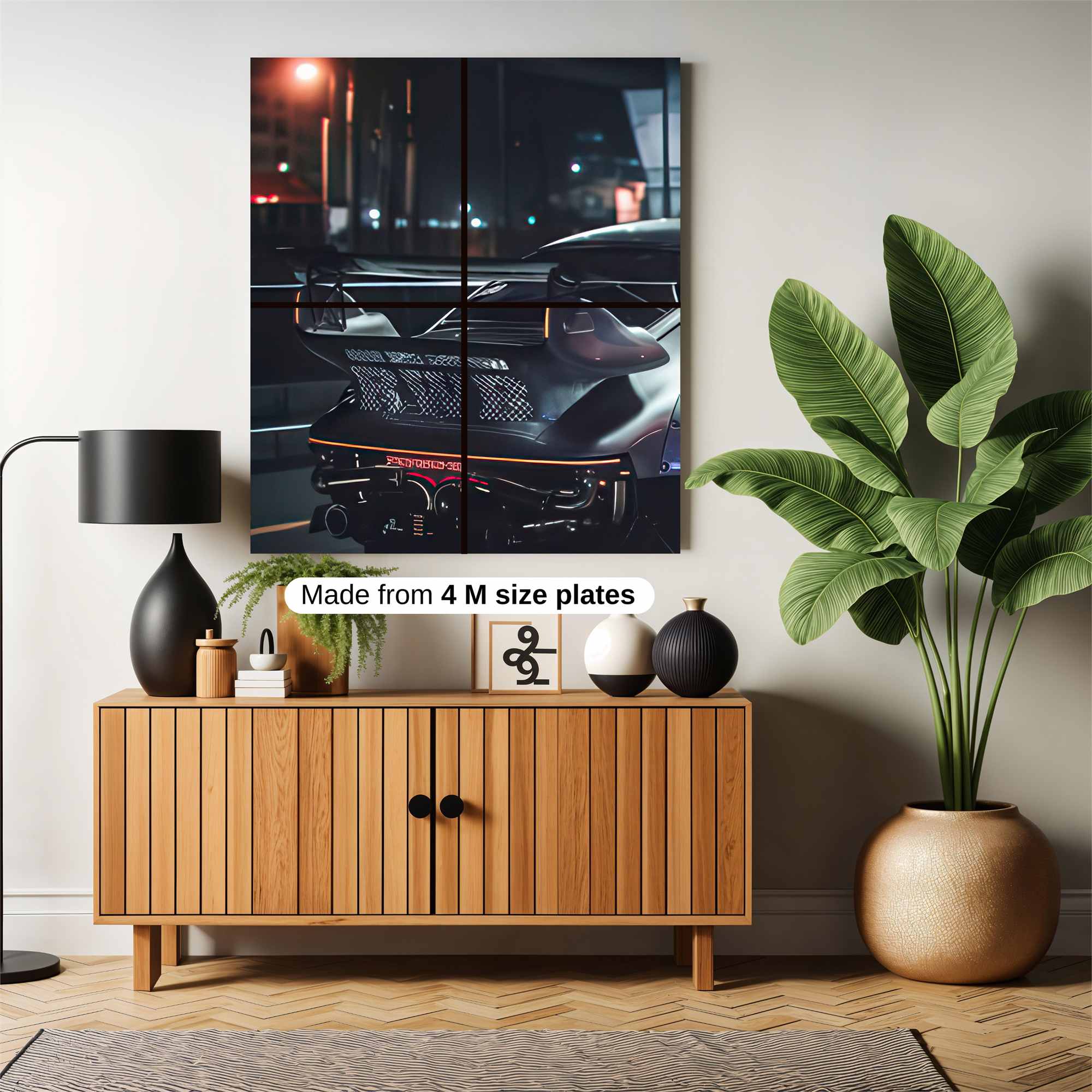 Porsche Nocturnal Safe Wall Magnetic / M