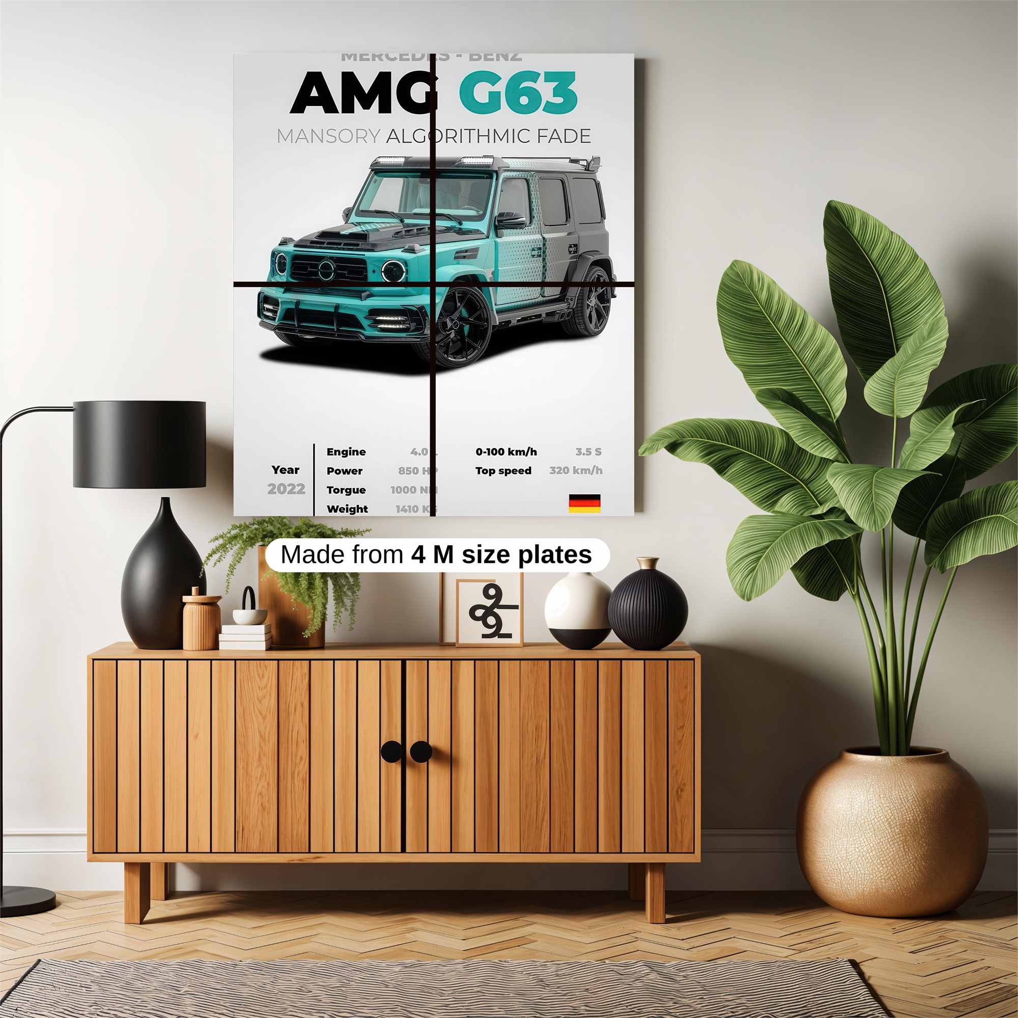 G63 Elegance Safe Wall Magnetic / M