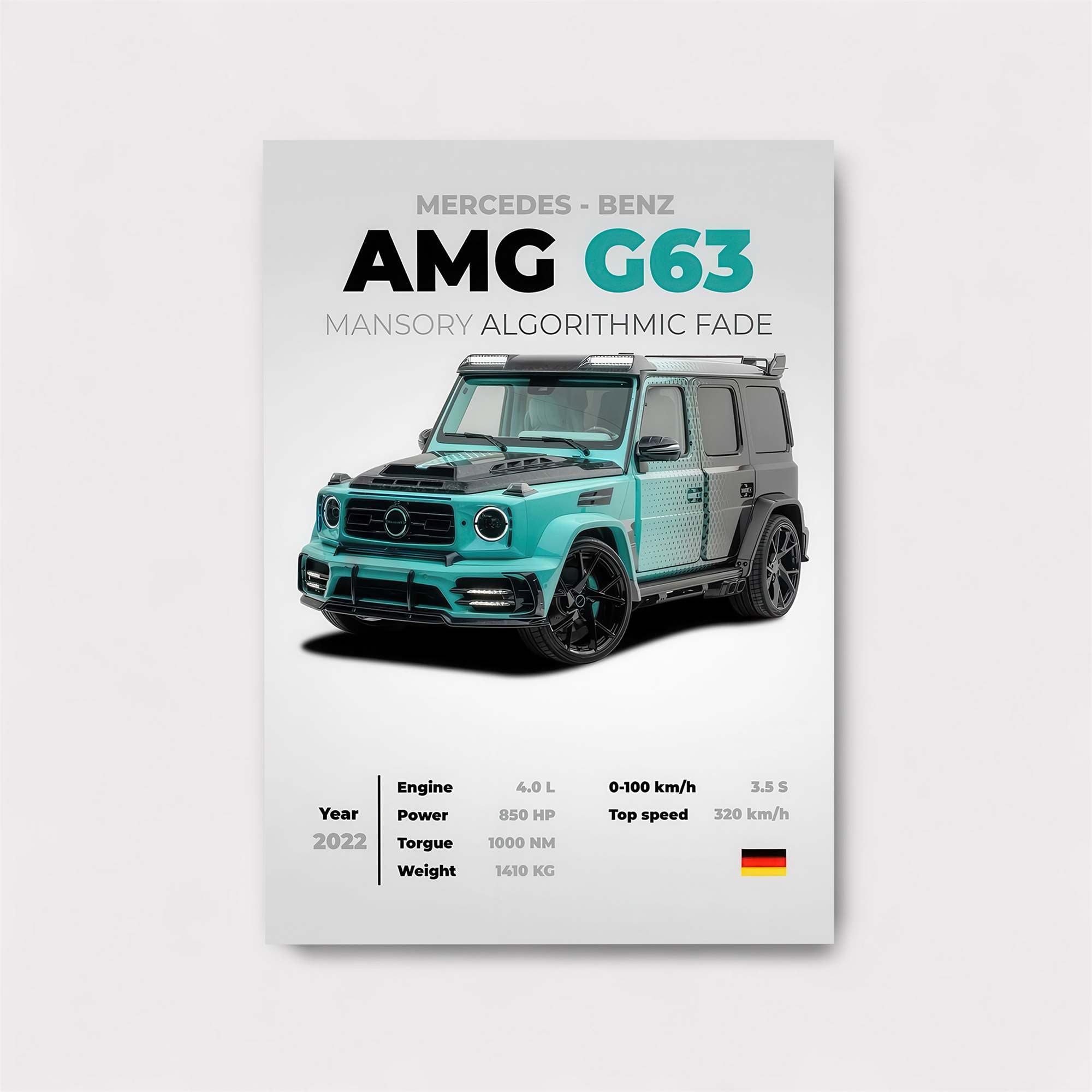 G63 Elegance Safe Wall Magnetic / M