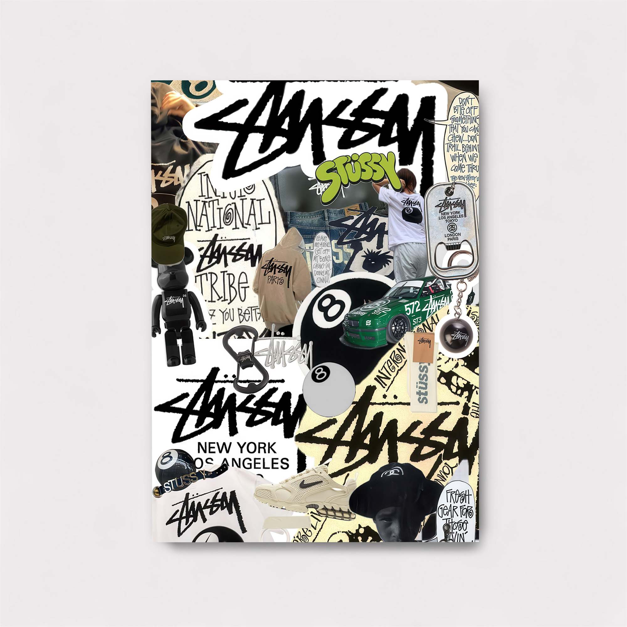 Stussy Vibe Safe Wall Magnetic / M