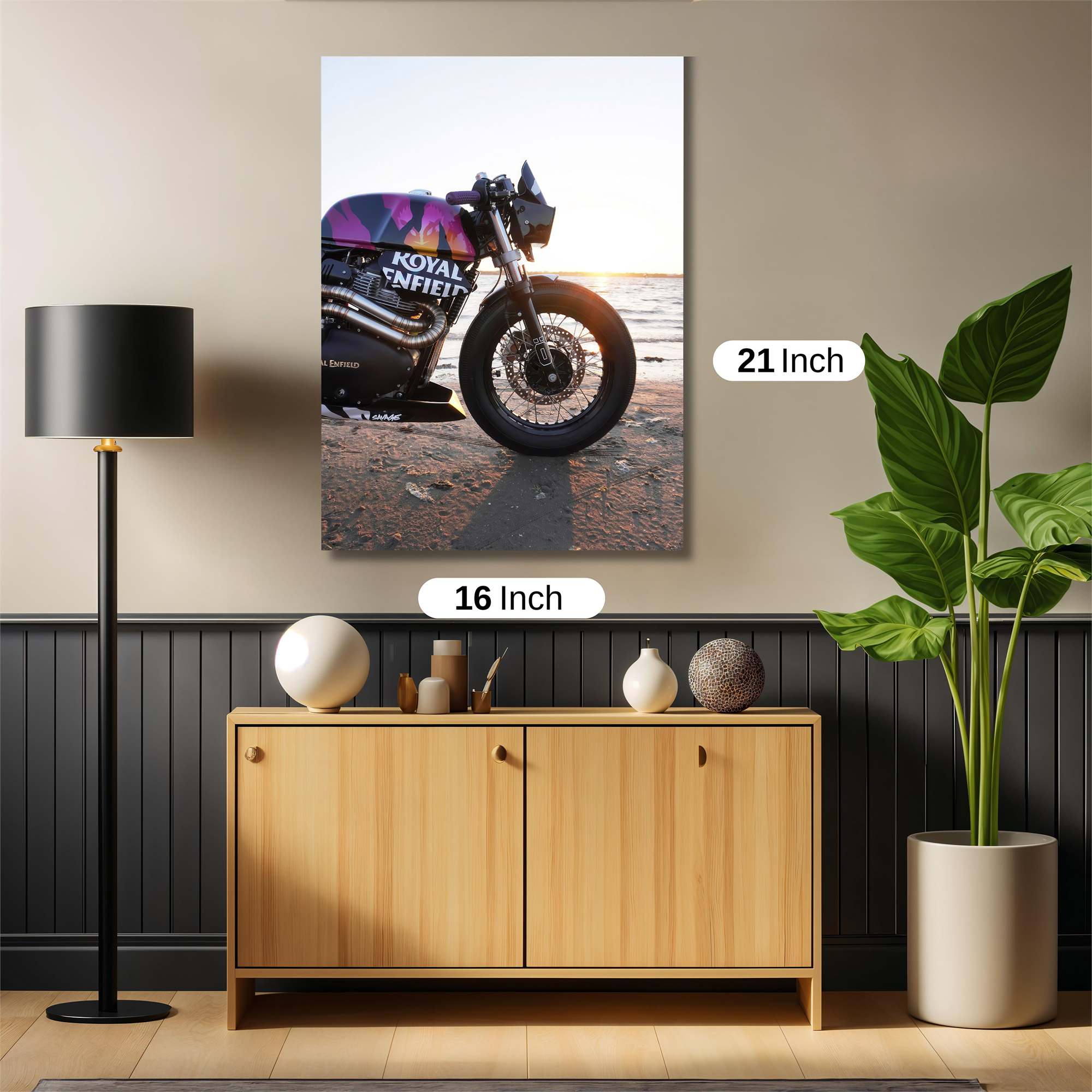 Sunset Serenity Safe Wall Magnetic / M