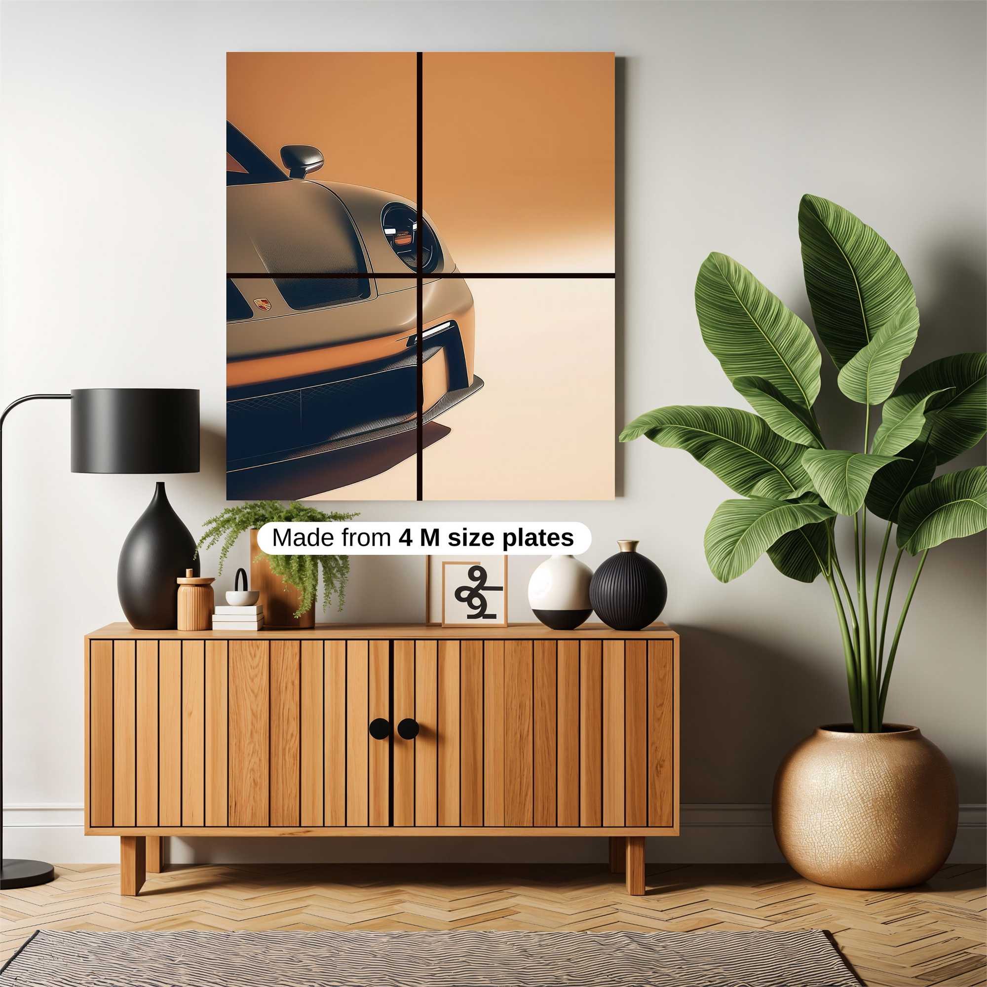 Porsche Elegance Safe Wall Magnetic / M