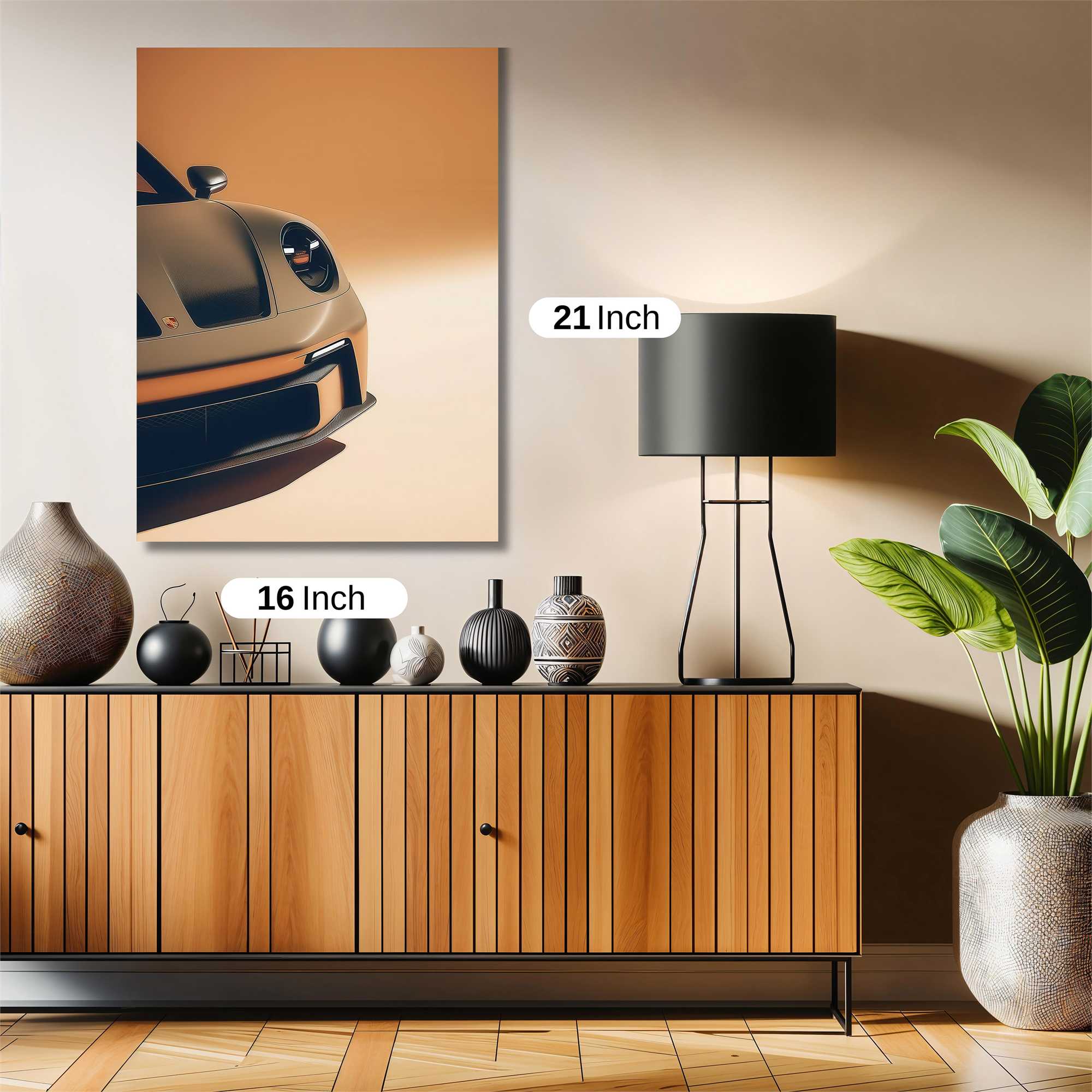 Porsche Elegance Safe Wall Magnetic / M