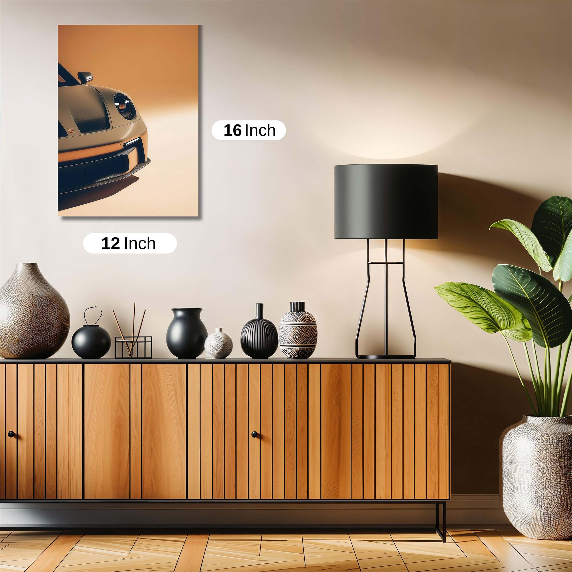 Porsche Elegance Safe Wall Magnetic / M