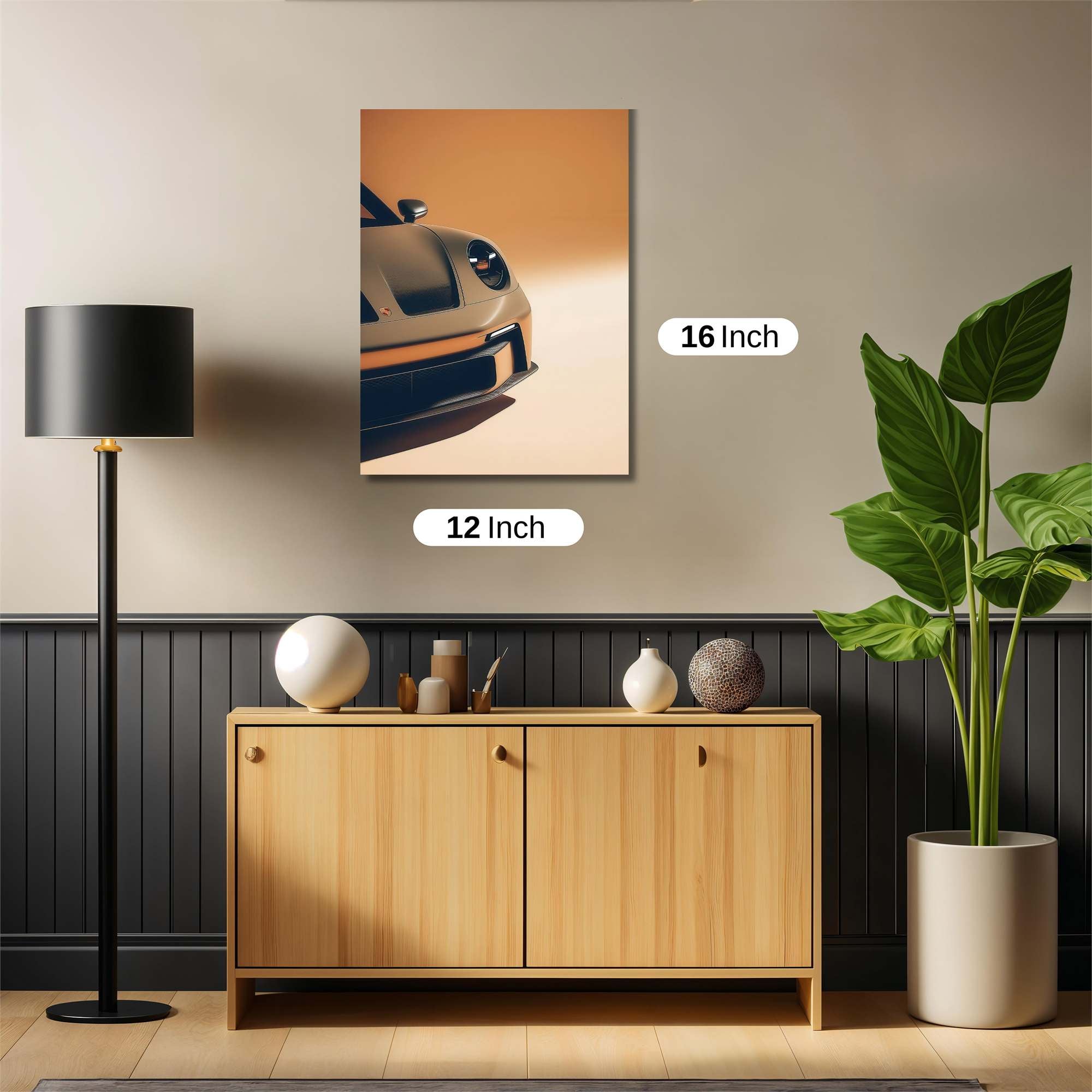 Porsche Elegance Safe Wall Magnetic / M