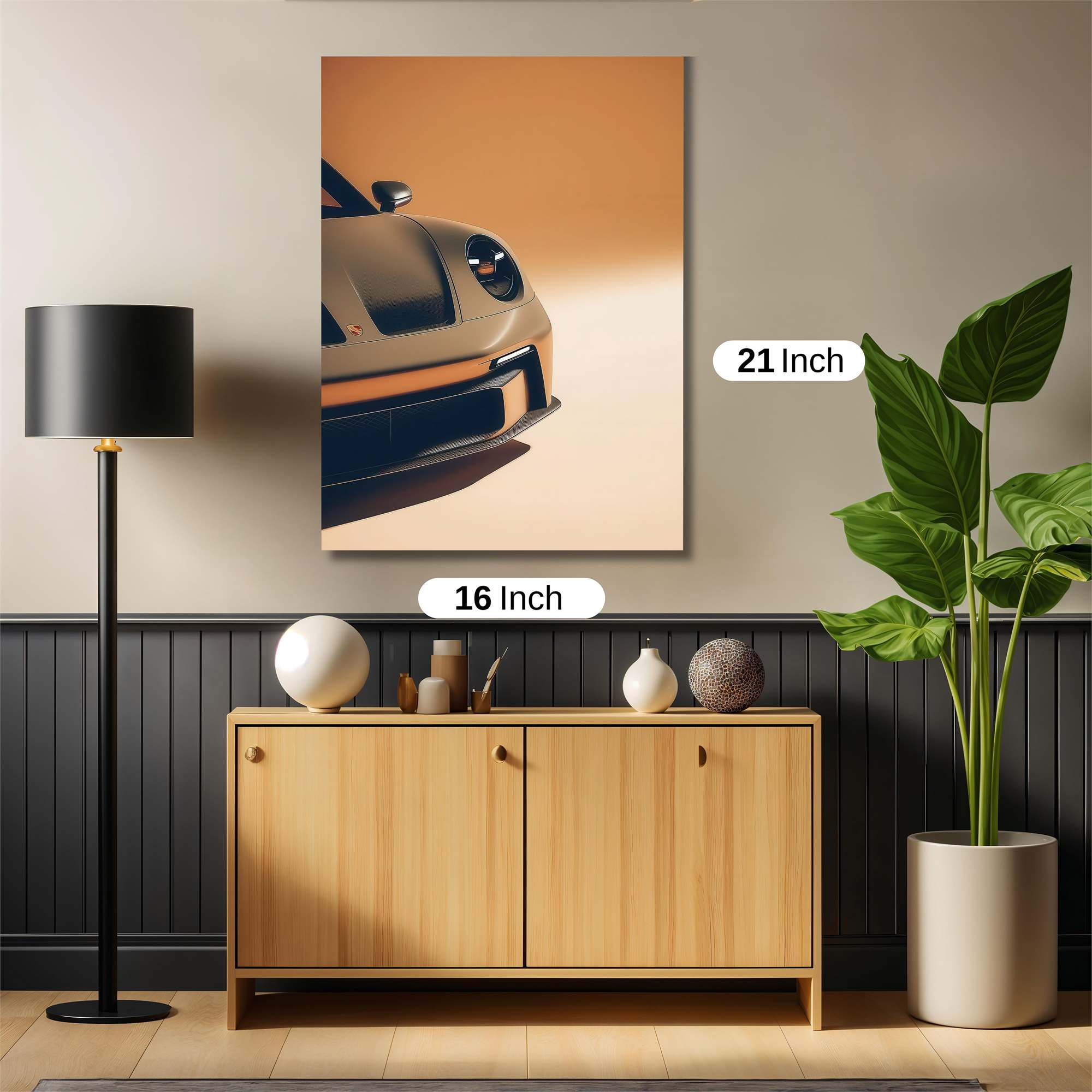Porsche Elegance Safe Wall Magnetic / M