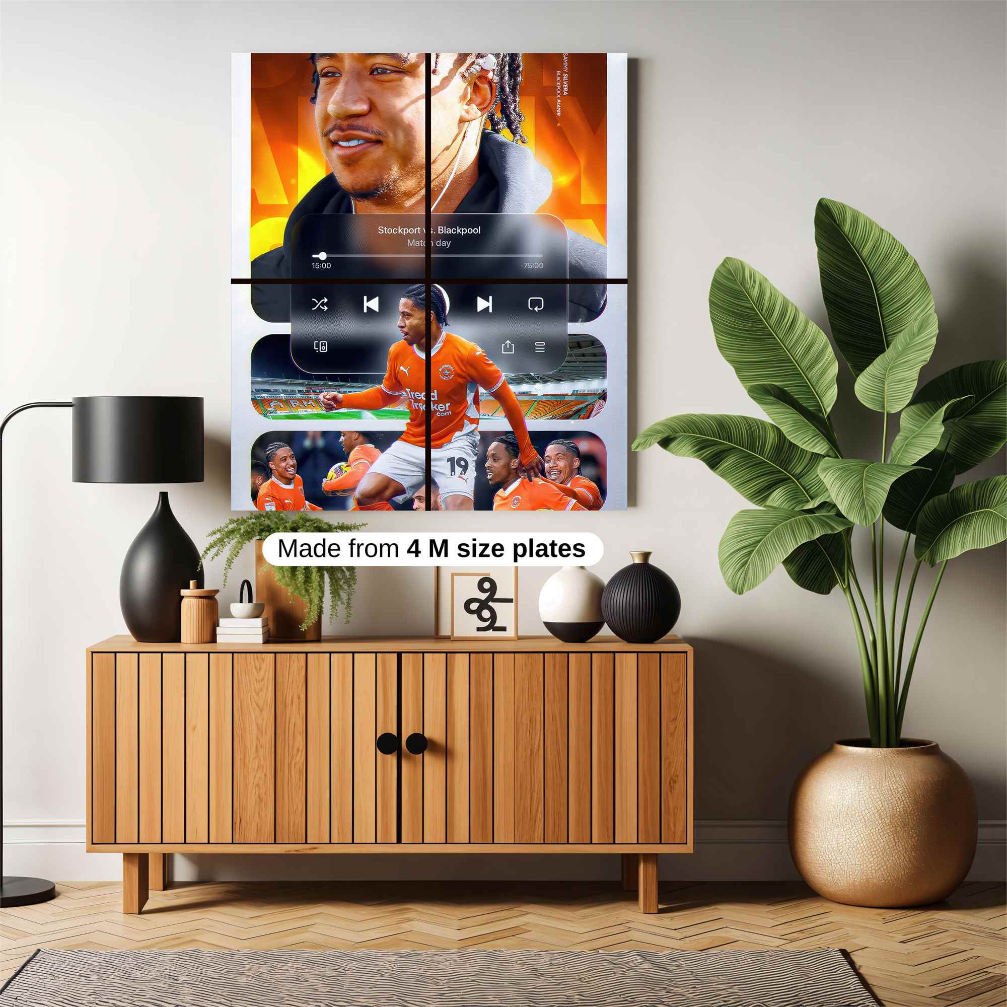 Nunez Fiery Safe Wall Magnetic / M