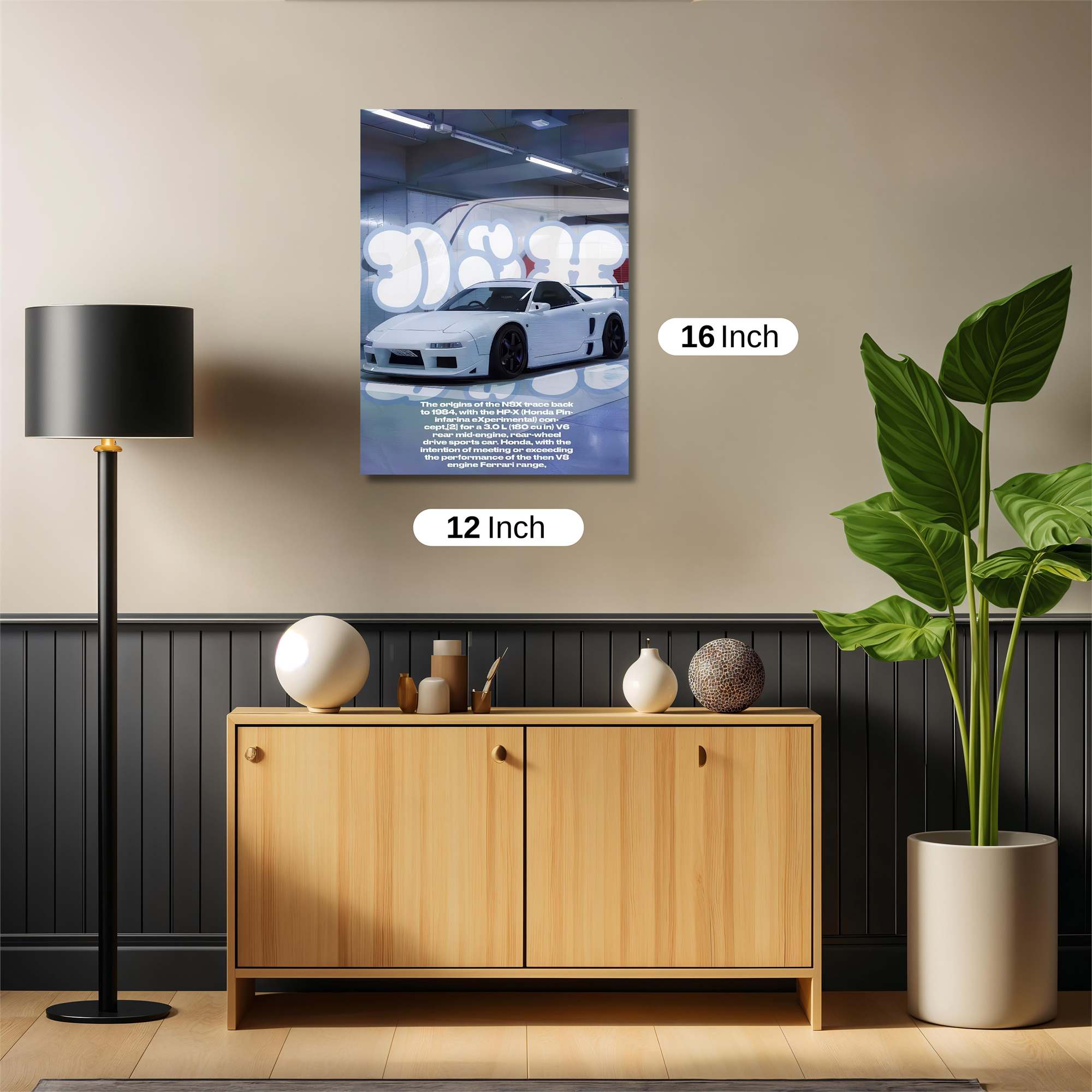 NSX Serenity Safe Wall Magnetic / M
