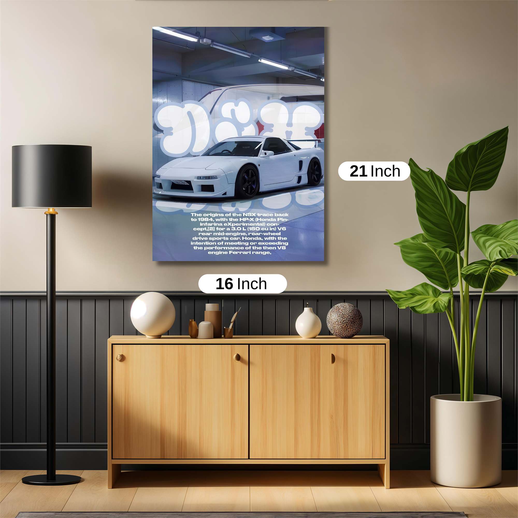 NSX Serenity Safe Wall Magnetic / M