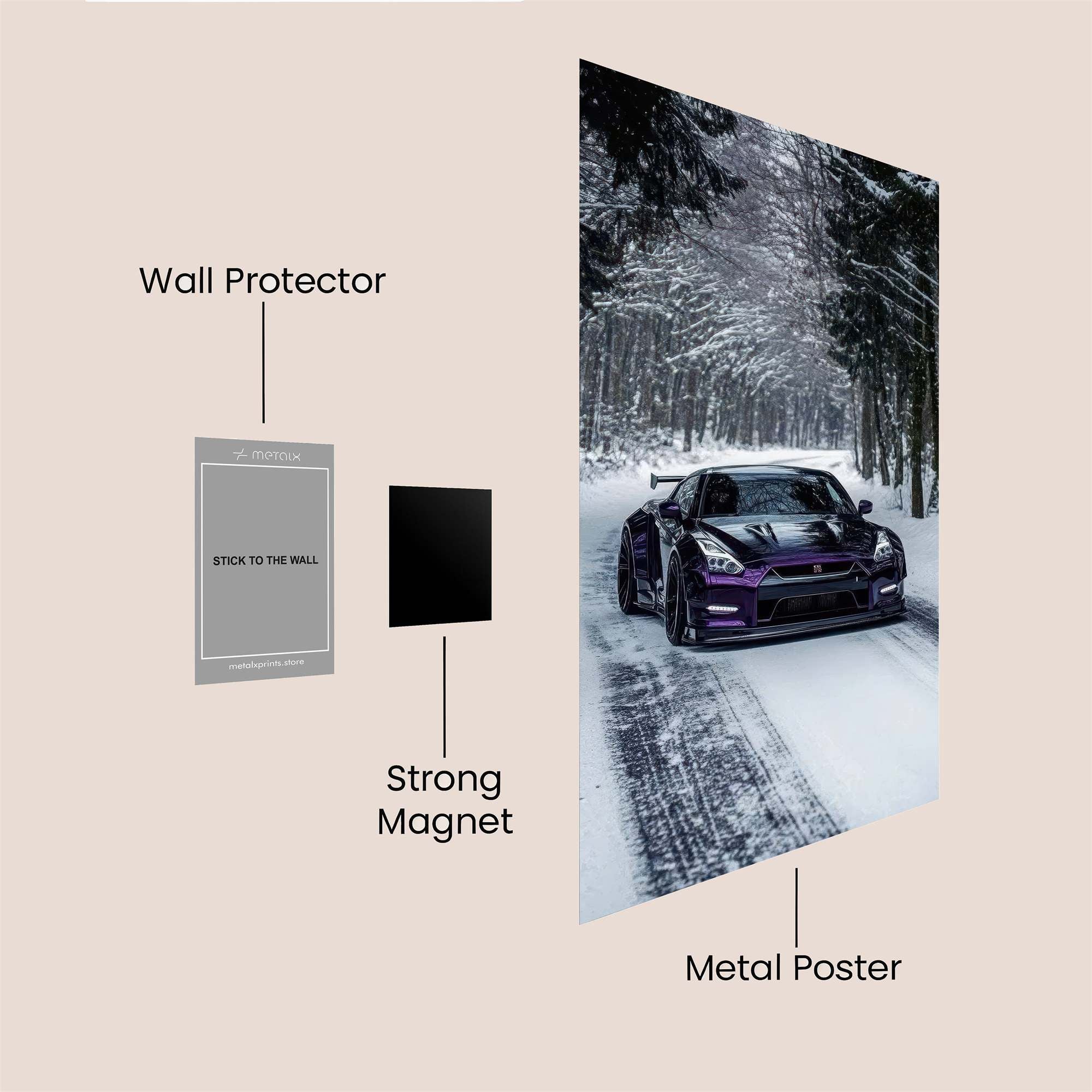 Nissan Serene Safe Wall Magnetic / M