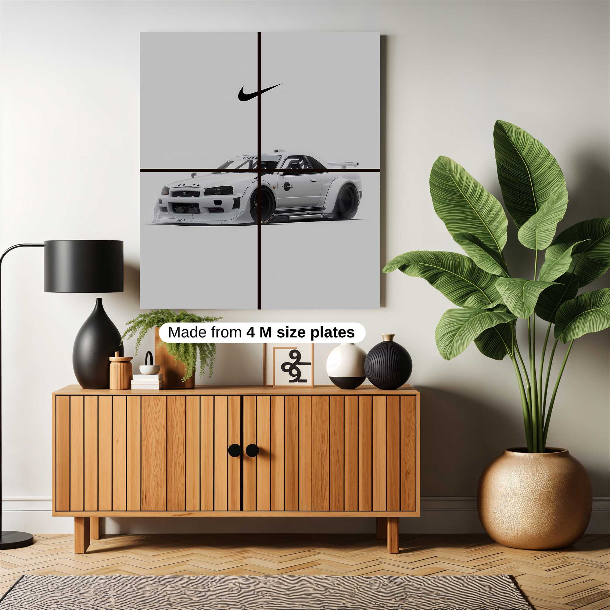 Skyline Serenity Safe Wall Magnetic / M