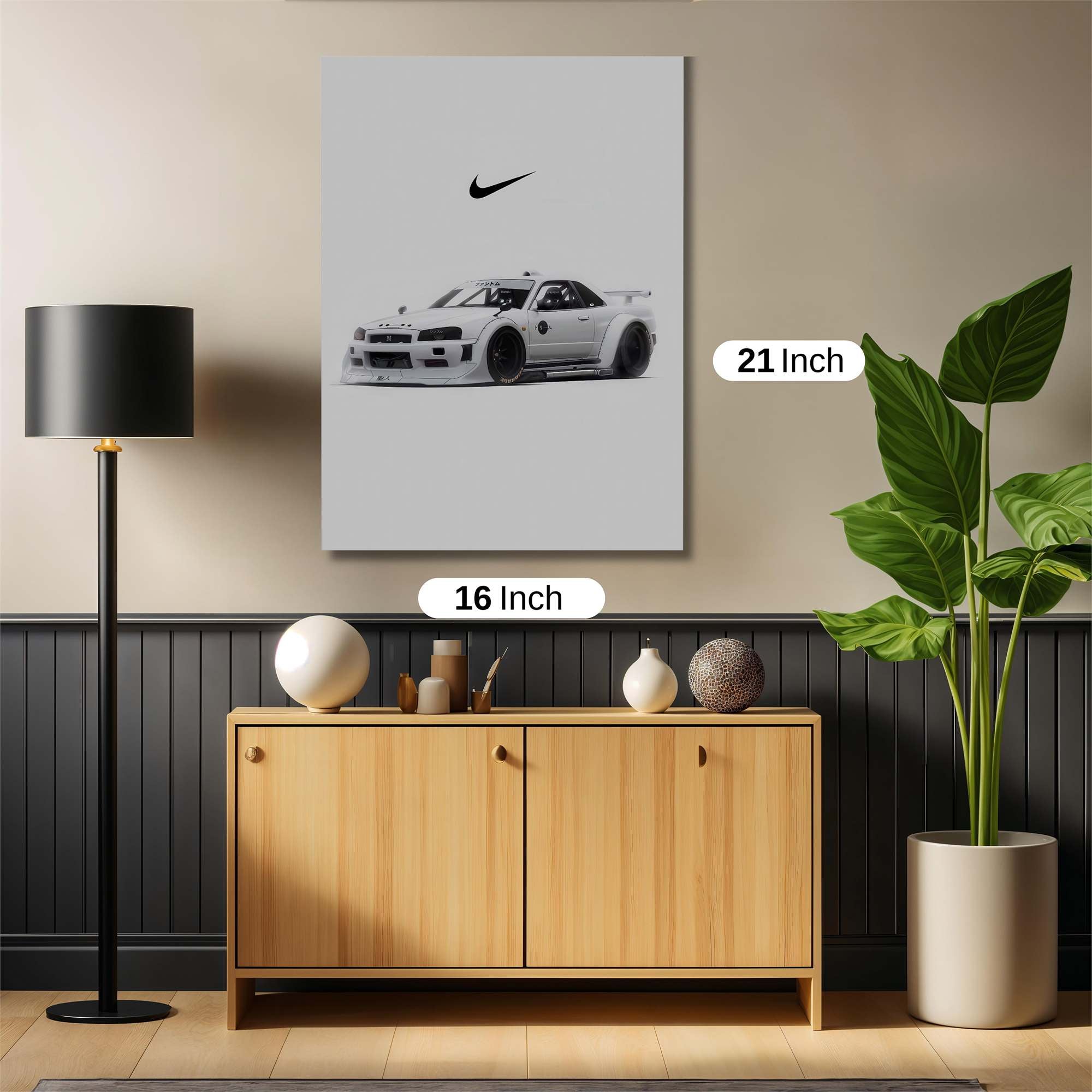Skyline Serenity Safe Wall Magnetic / M