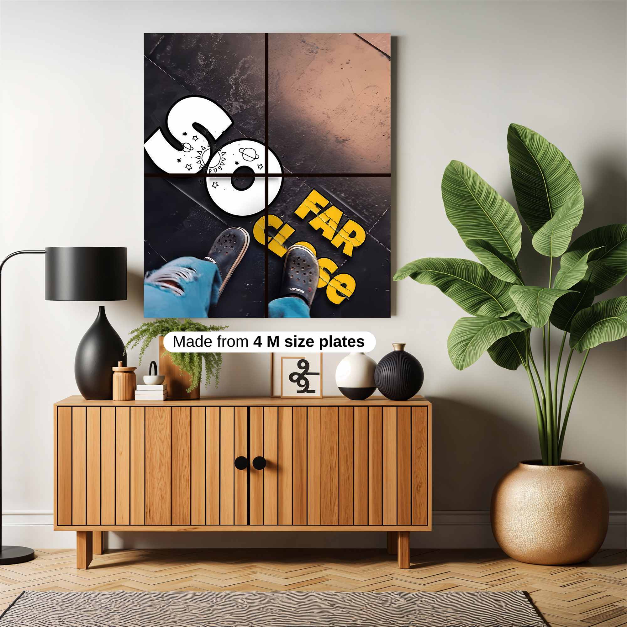 Distance Paradox Safe Wall Magnetic / M