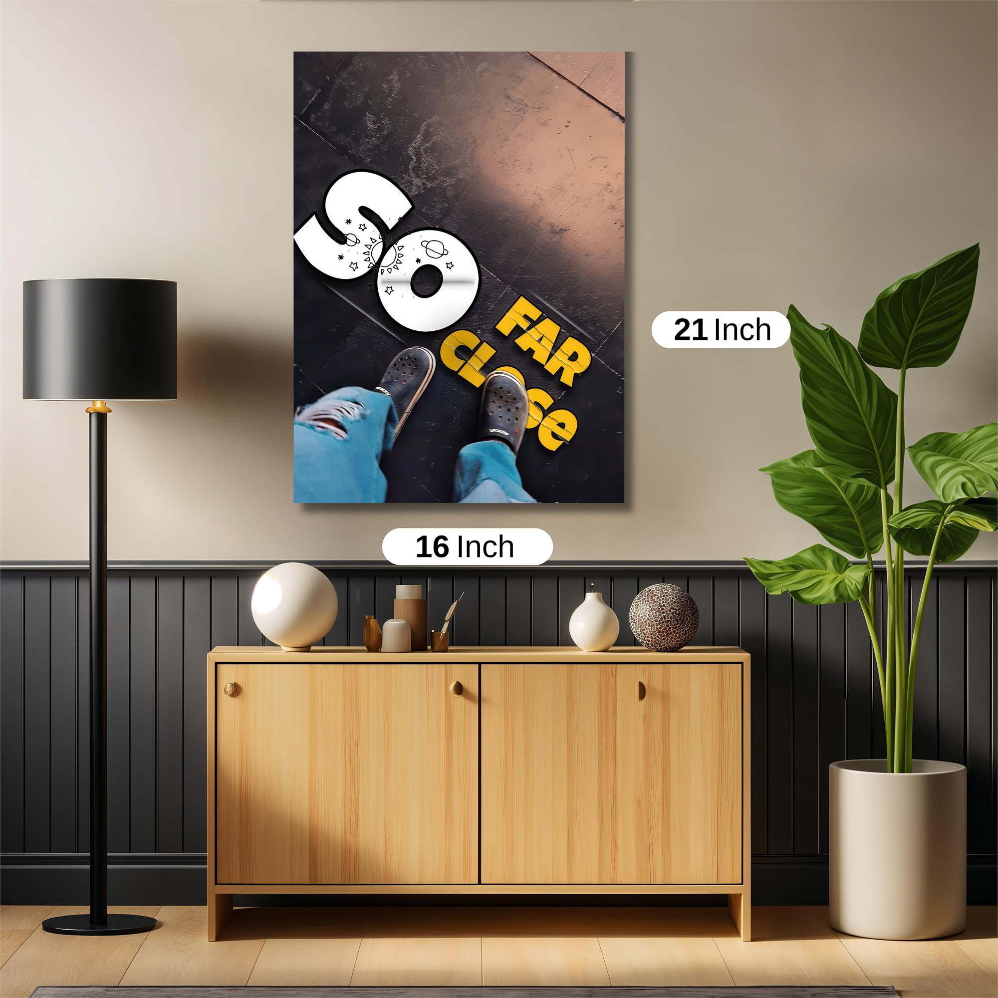 Distance Paradox Safe Wall Magnetic / M