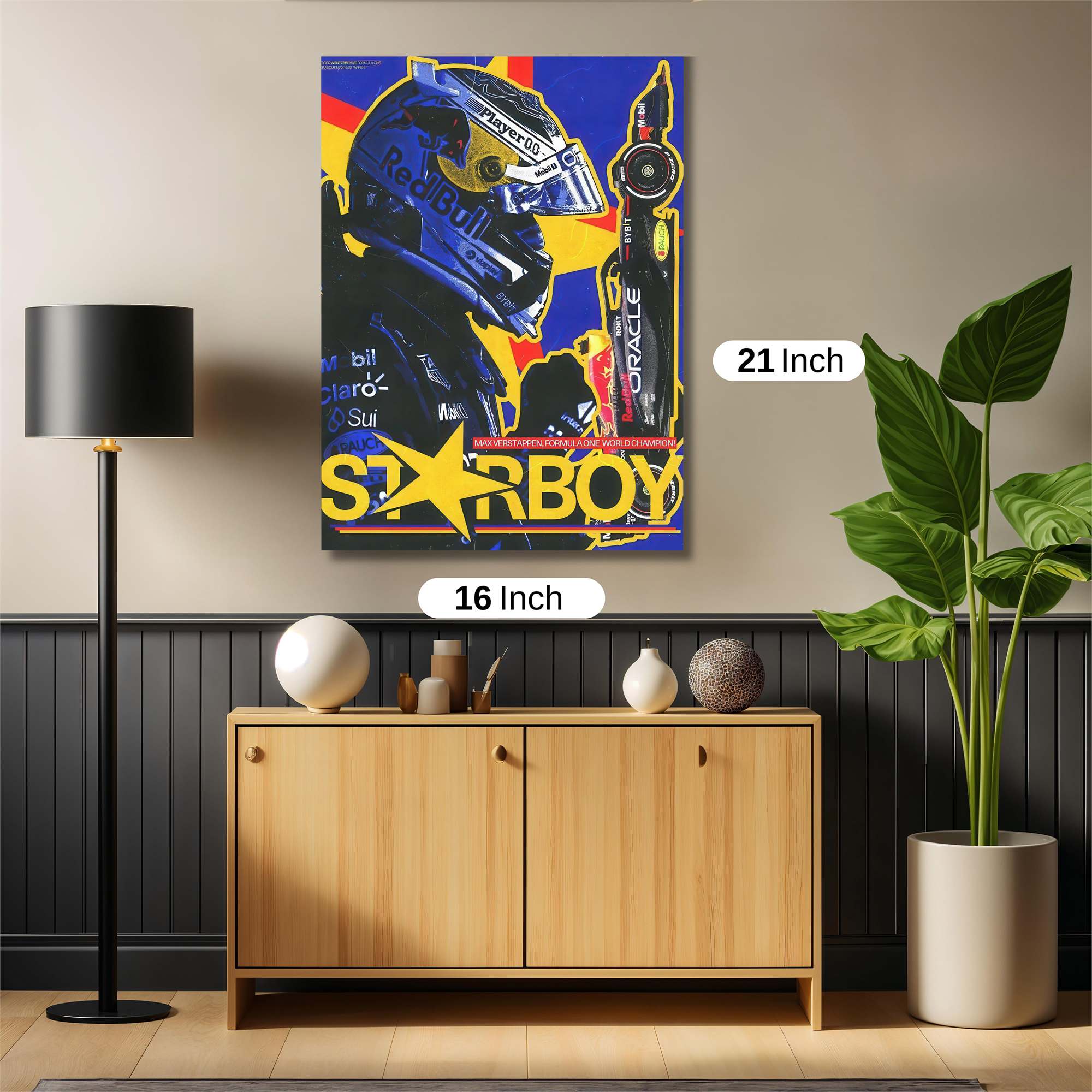 Verstappen Velocity Safe Wall Magnetic / M