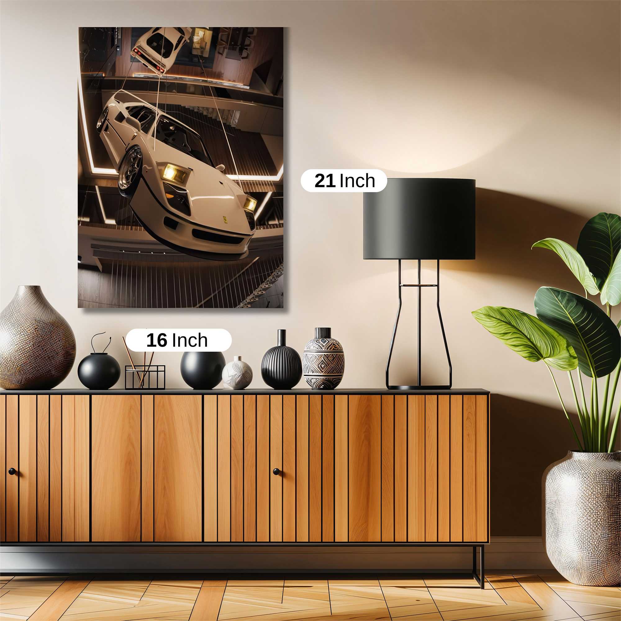 Ferrari Futuristic Safe Wall Magnetic / M