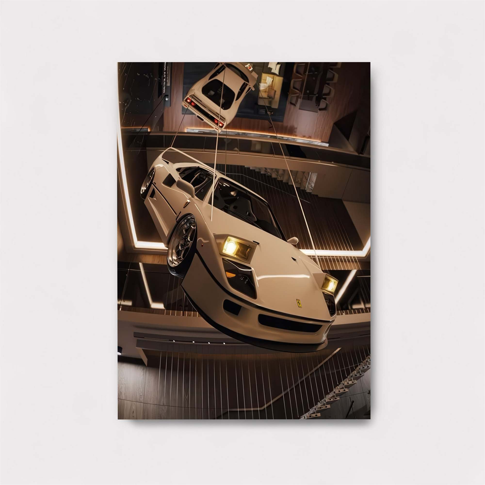 Ferrari Futuristic Safe Wall Magnetic / M