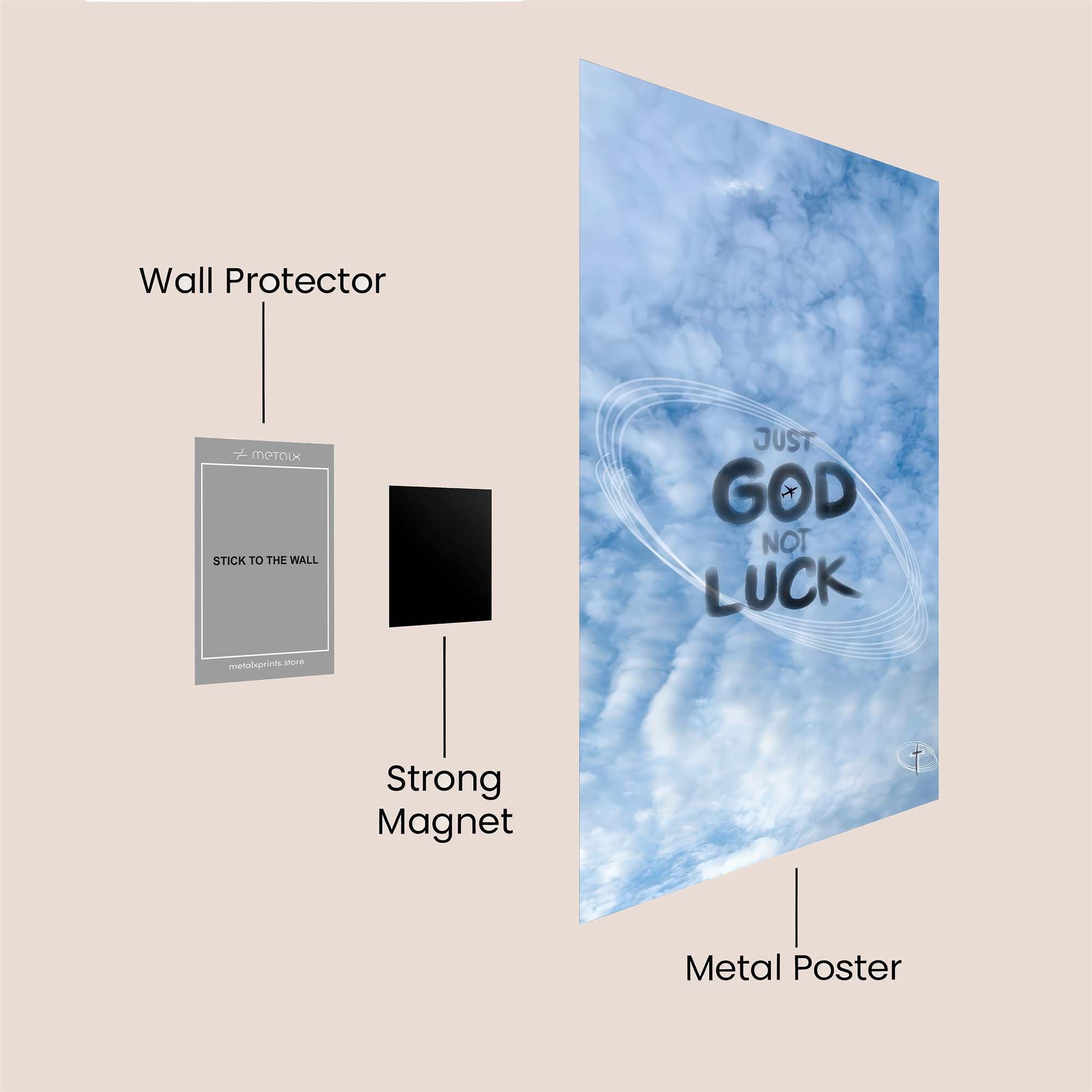 God Serenity Safe Wall Magnetic / M