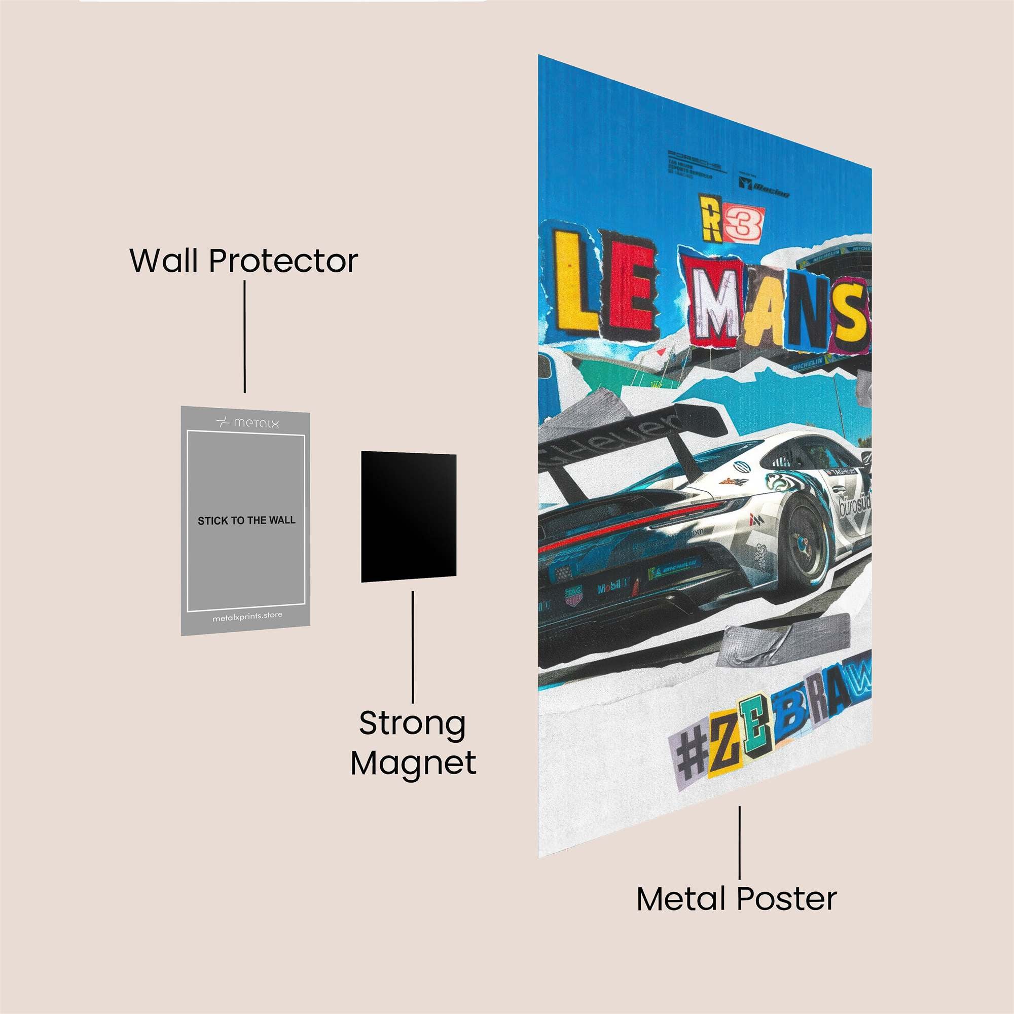 LeMans Euphoria Safe Wall Magnetic / M