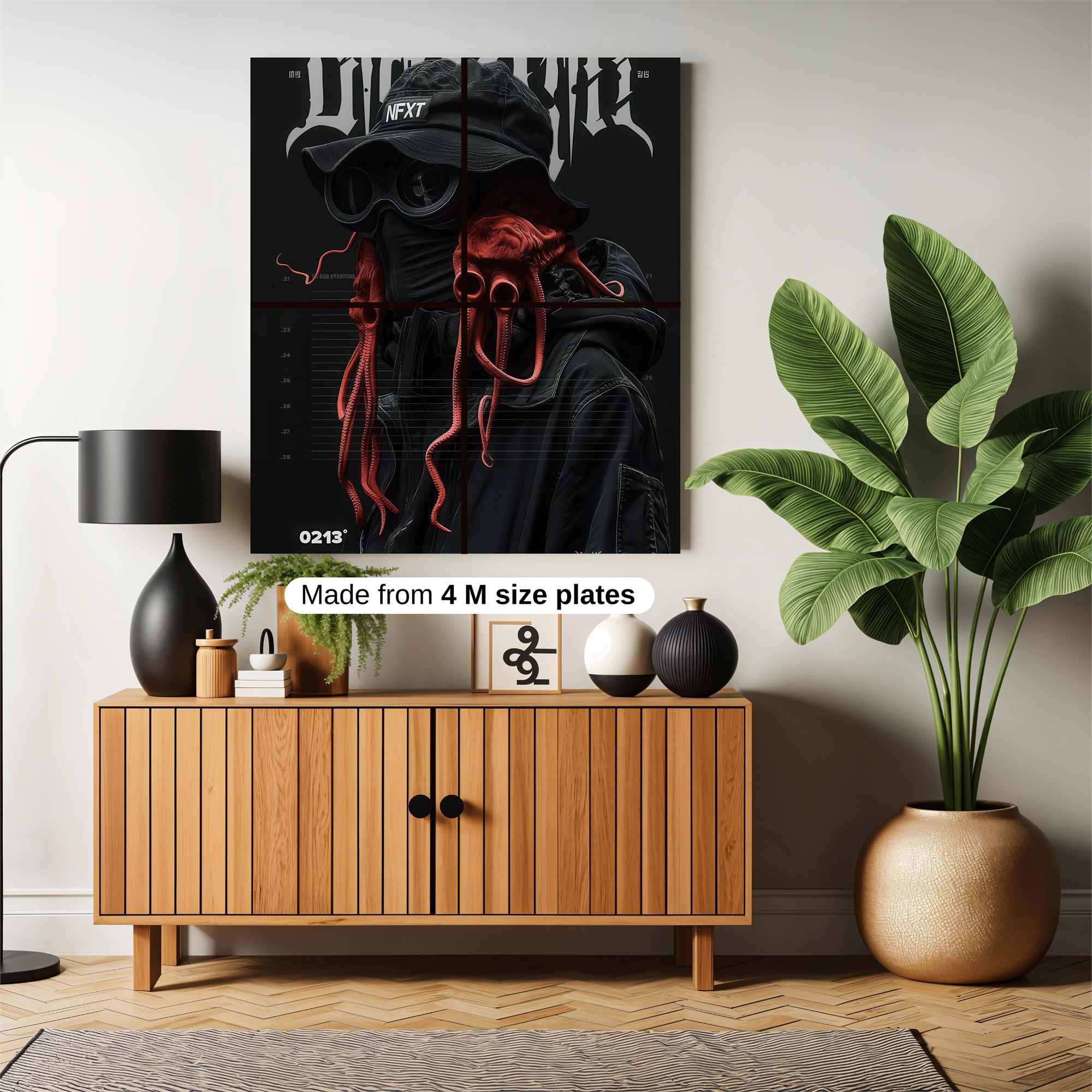 Biohazard Mystery Safe Wall Magnetic / M