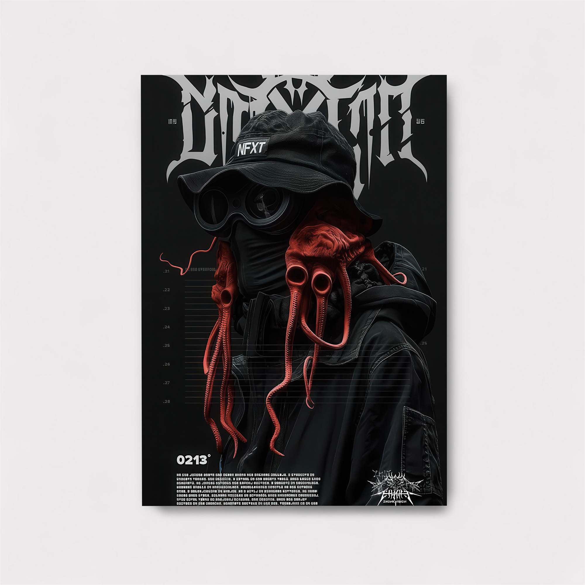 Biohazard Mystery Safe Wall Magnetic / M