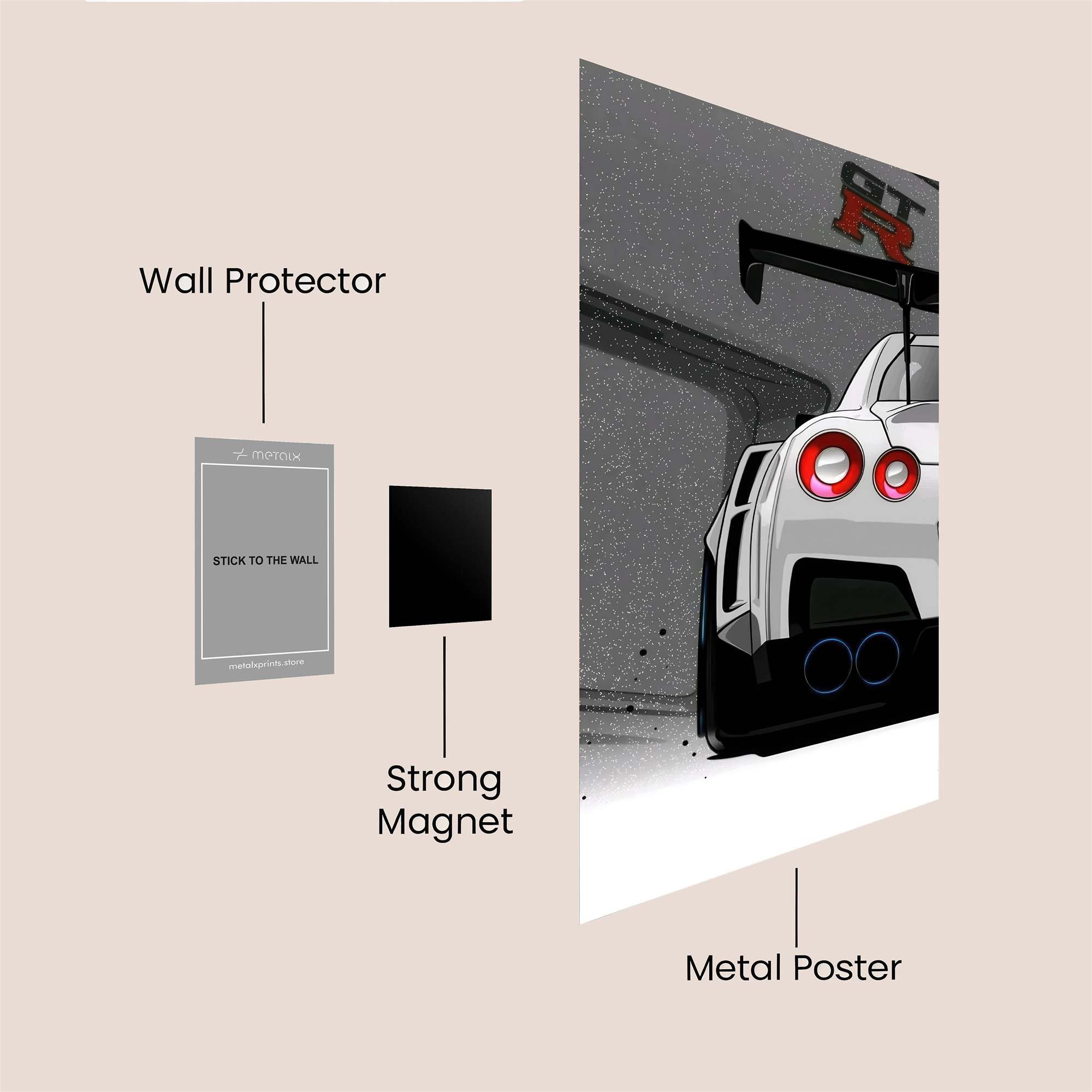 GTR Intensity Safe Wall Magnetic / M