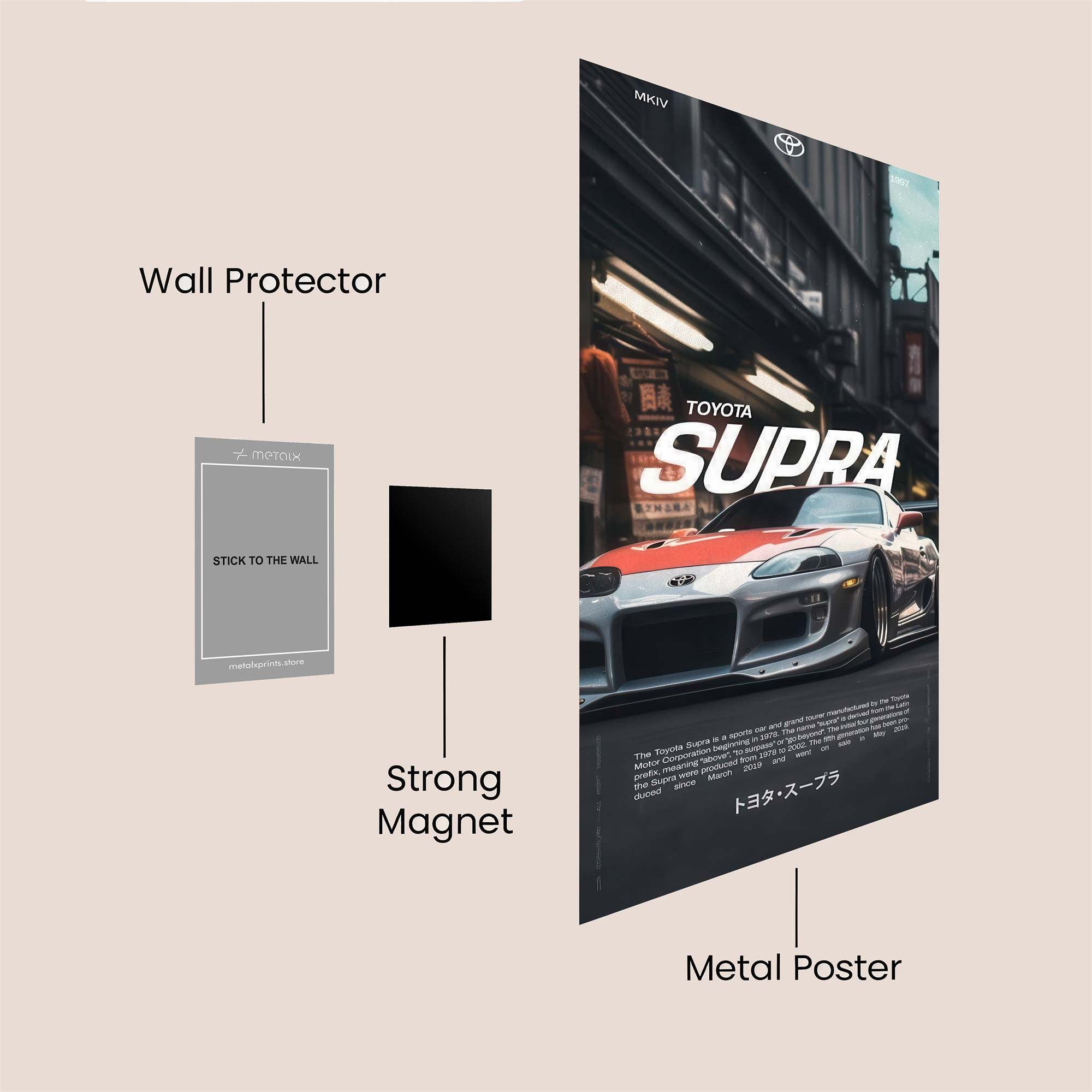 Supra Serenity Safe Wall Magnetic / M