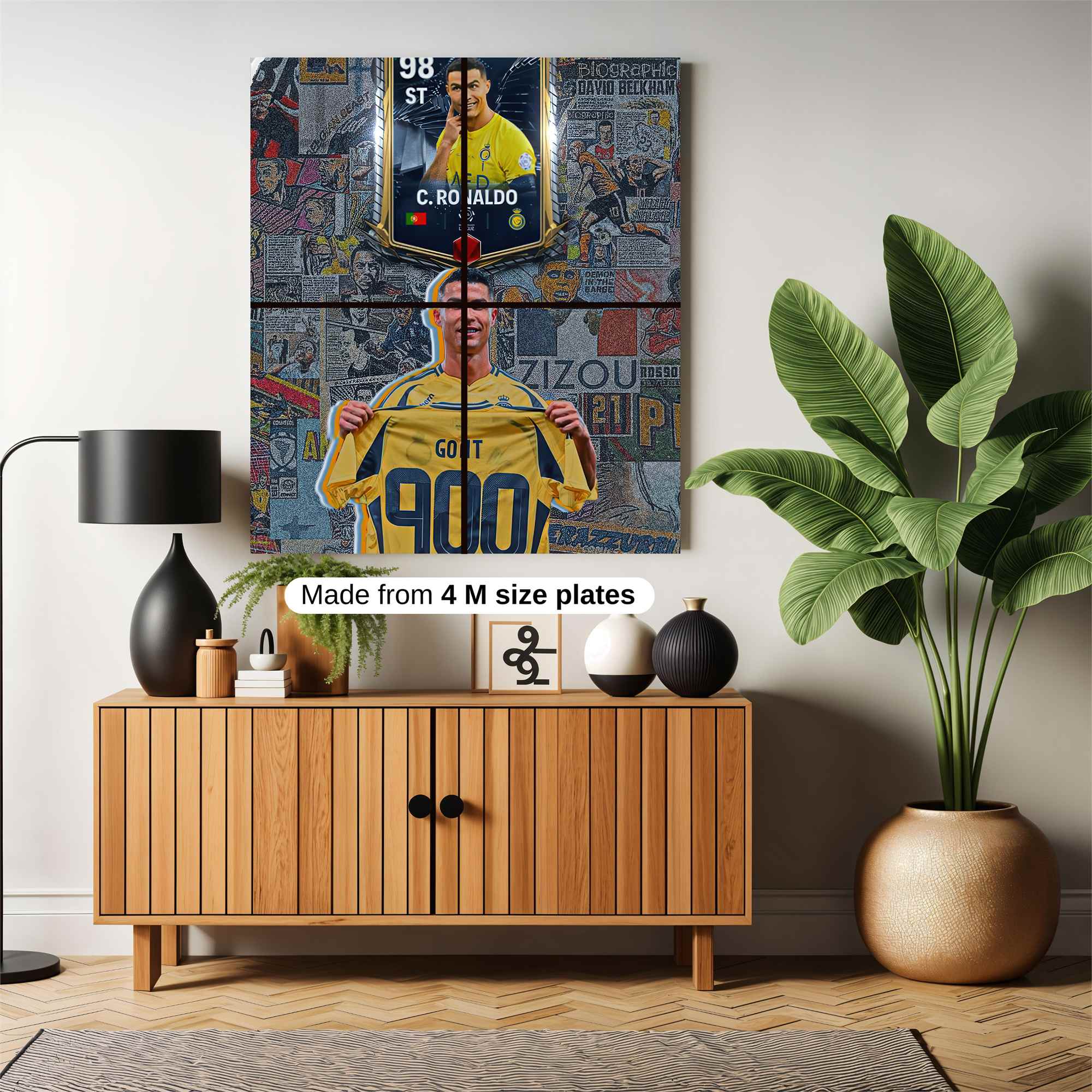 Ronaldo Regal Safe Wall Magnetic / M