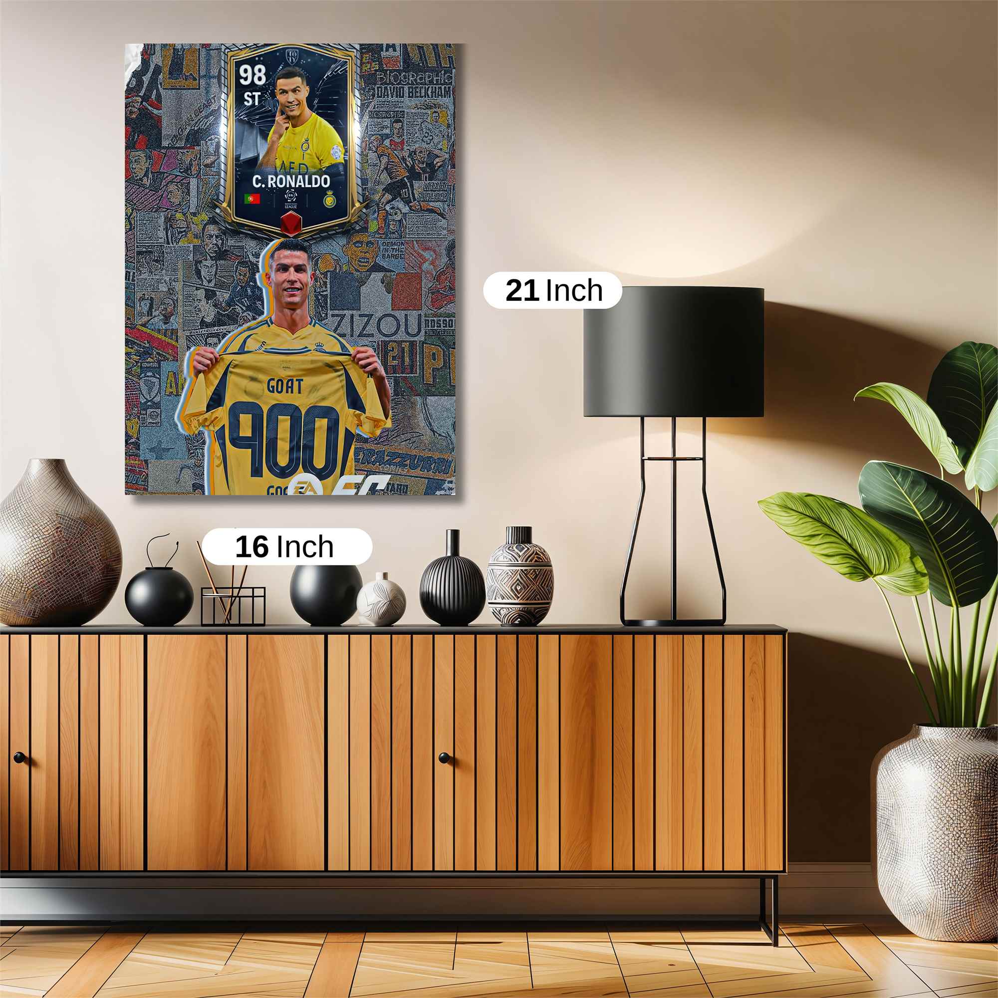Ronaldo Regal Safe Wall Magnetic / M