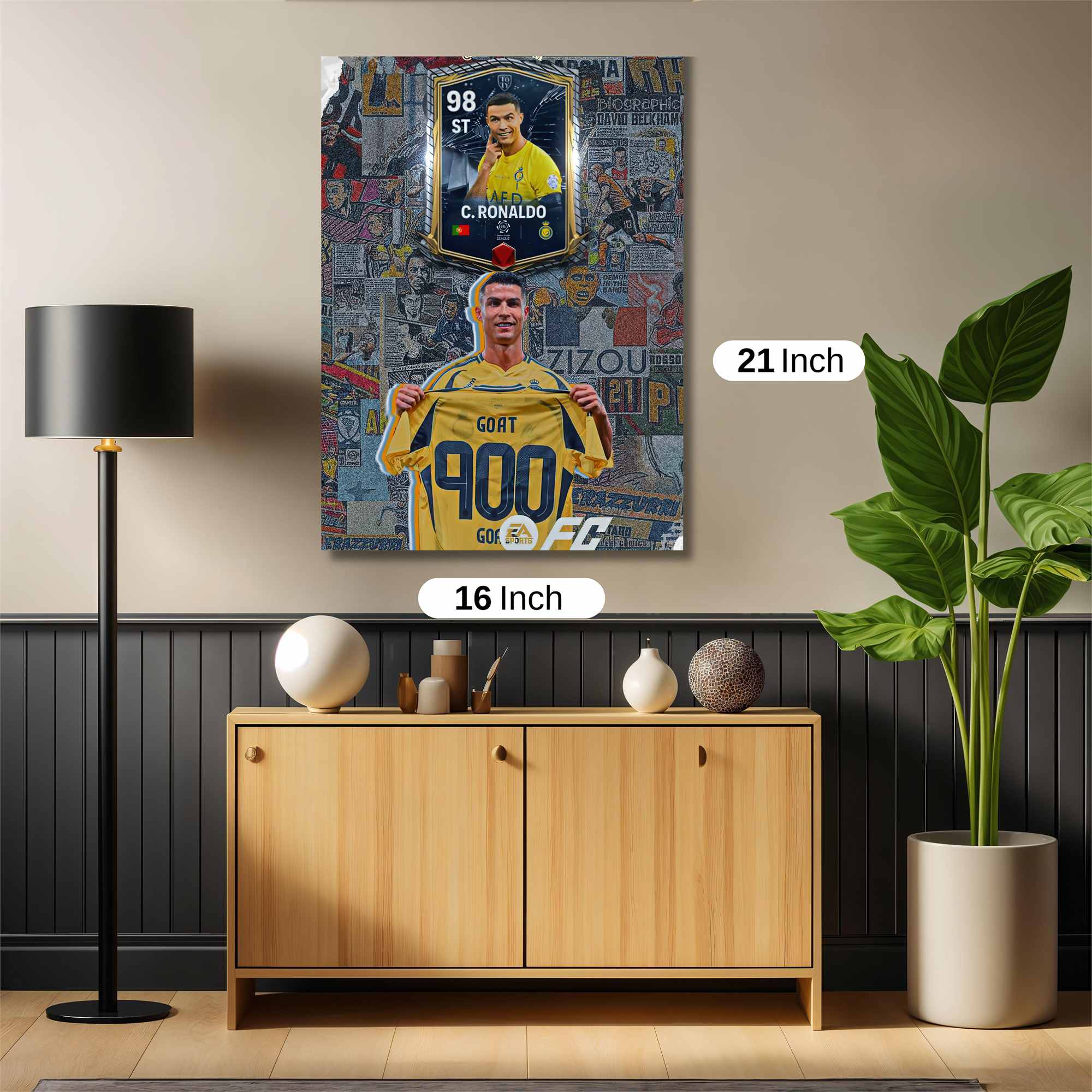 Ronaldo Regal Safe Wall Magnetic / M