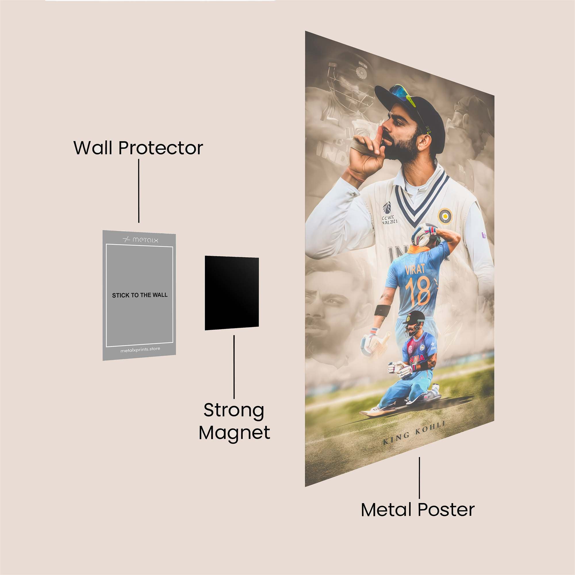 Kohli Majestic Safe Wall Magnetic / M