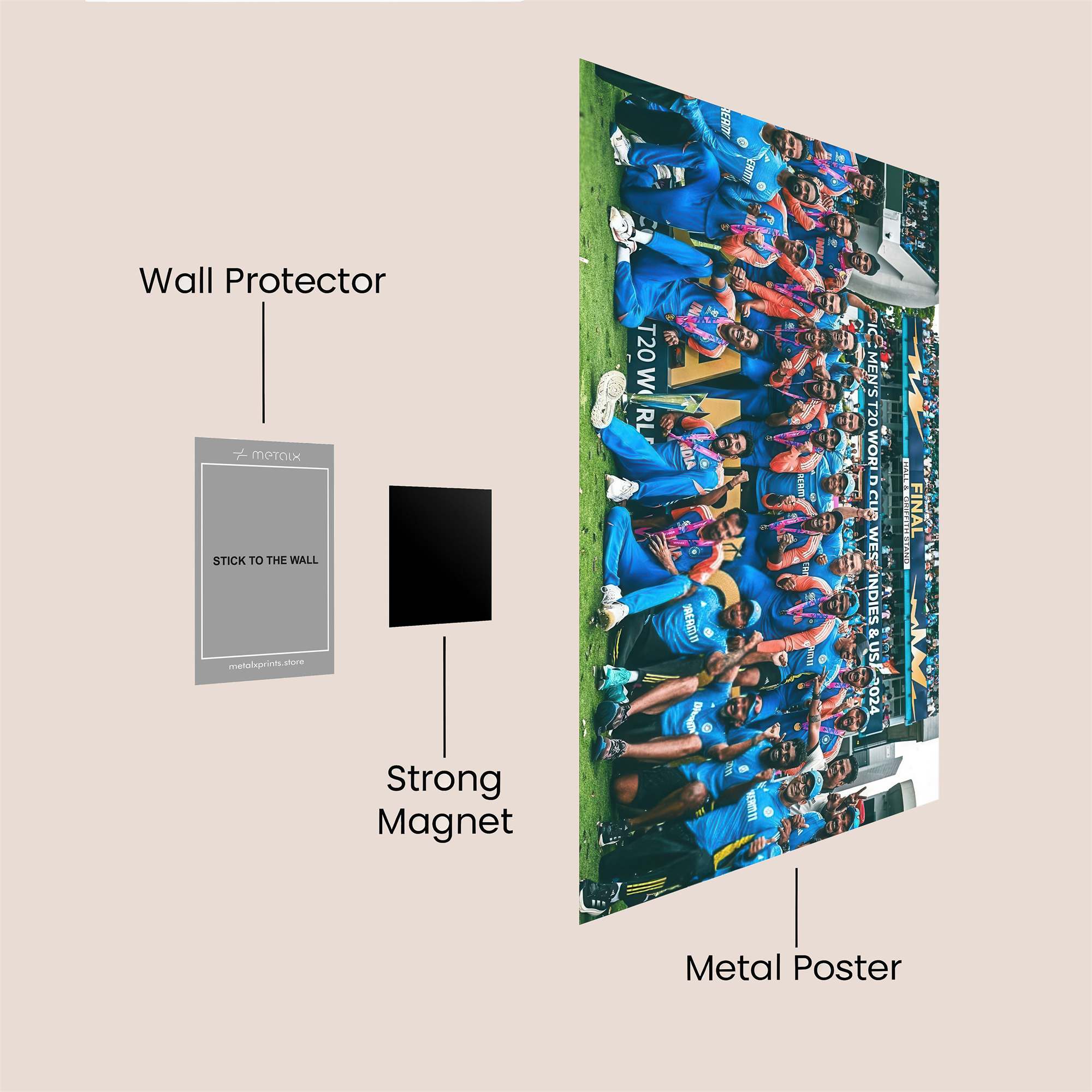Chennai Triumphant Safe Wall Magnetic / M