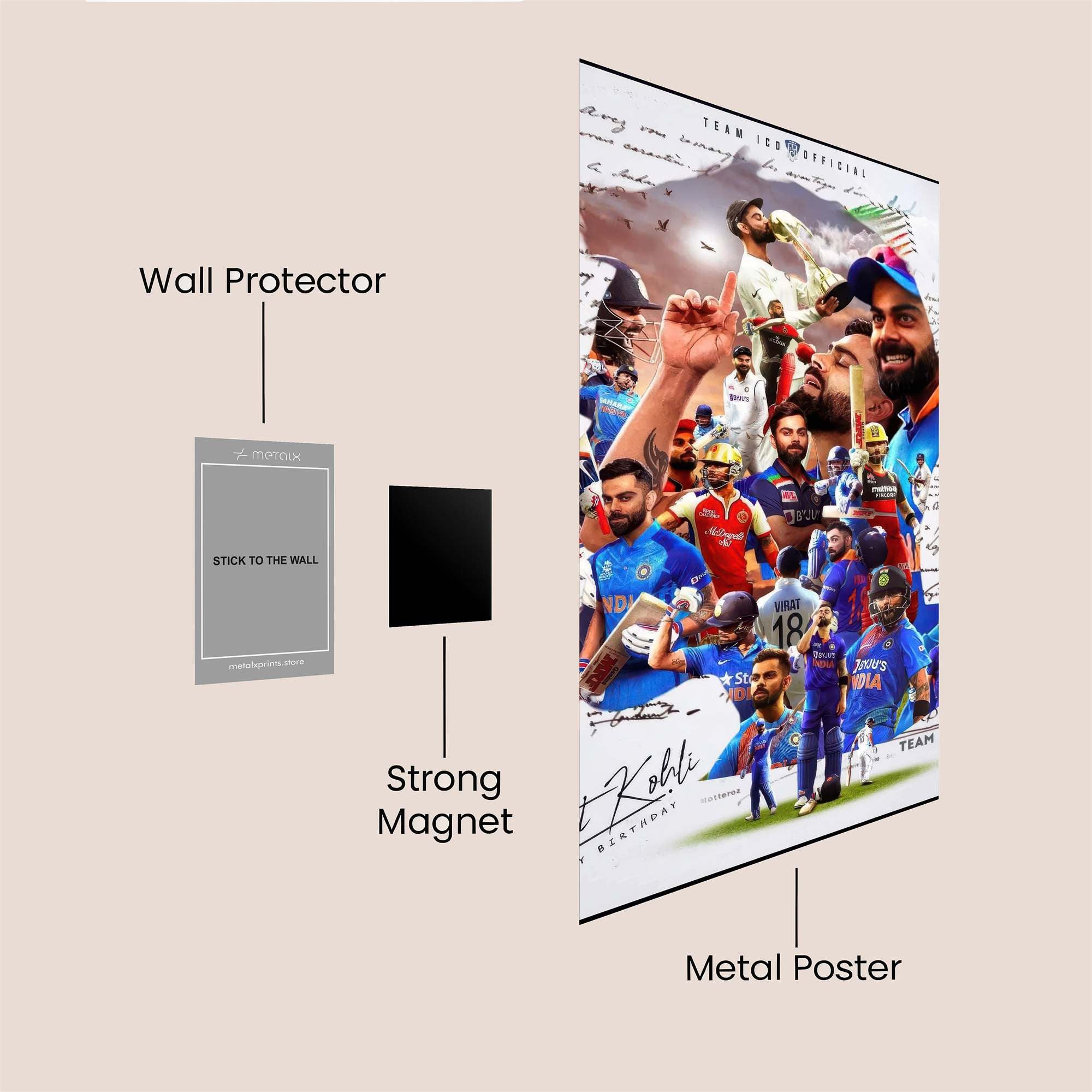 Virat Triumphant Safe Wall Magnetic / M