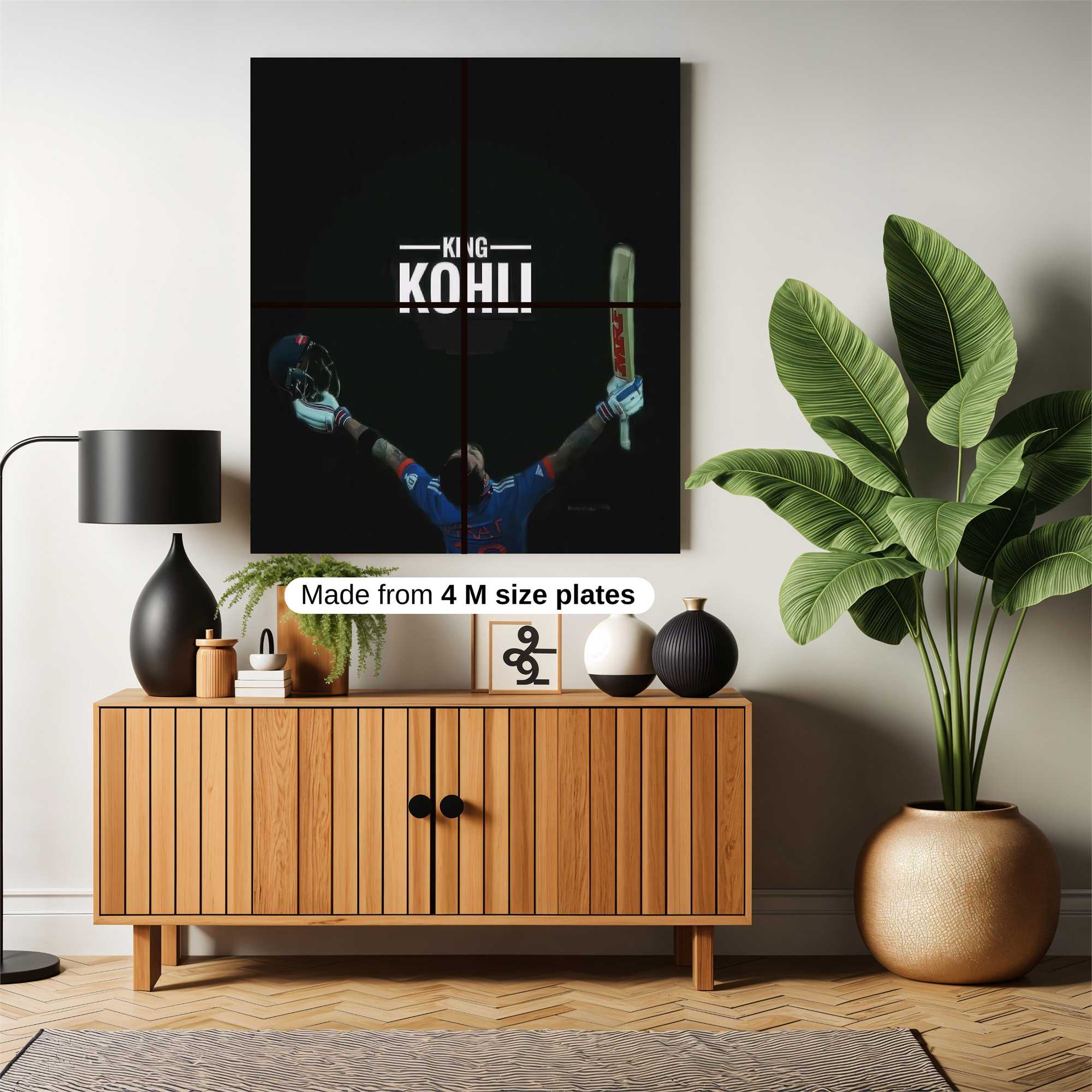 Kohli Triumphant Safe Wall Magnetic / M