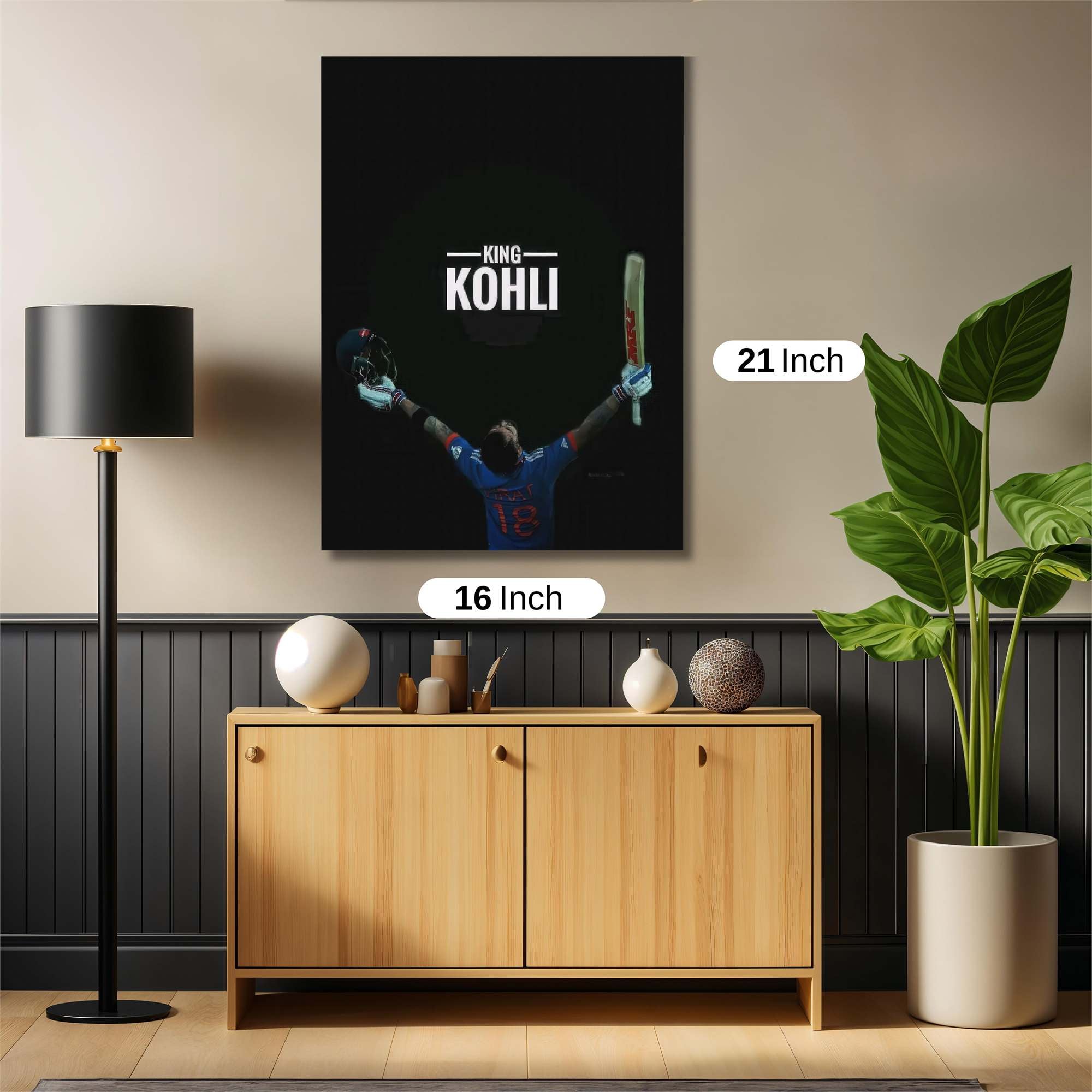 Kohli Triumphant Safe Wall Magnetic / M