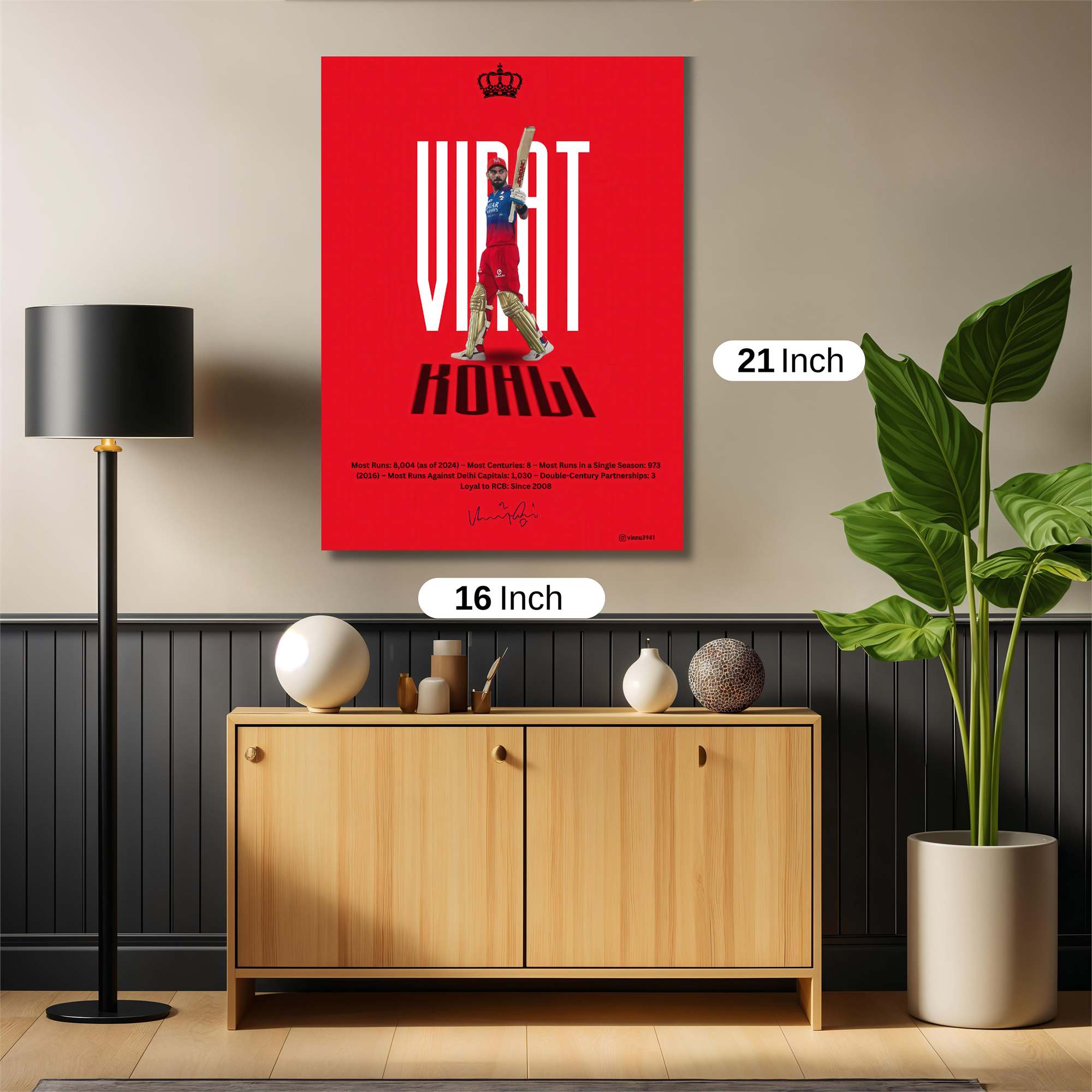 Virat Victorious Safe Wall Magnetic / M