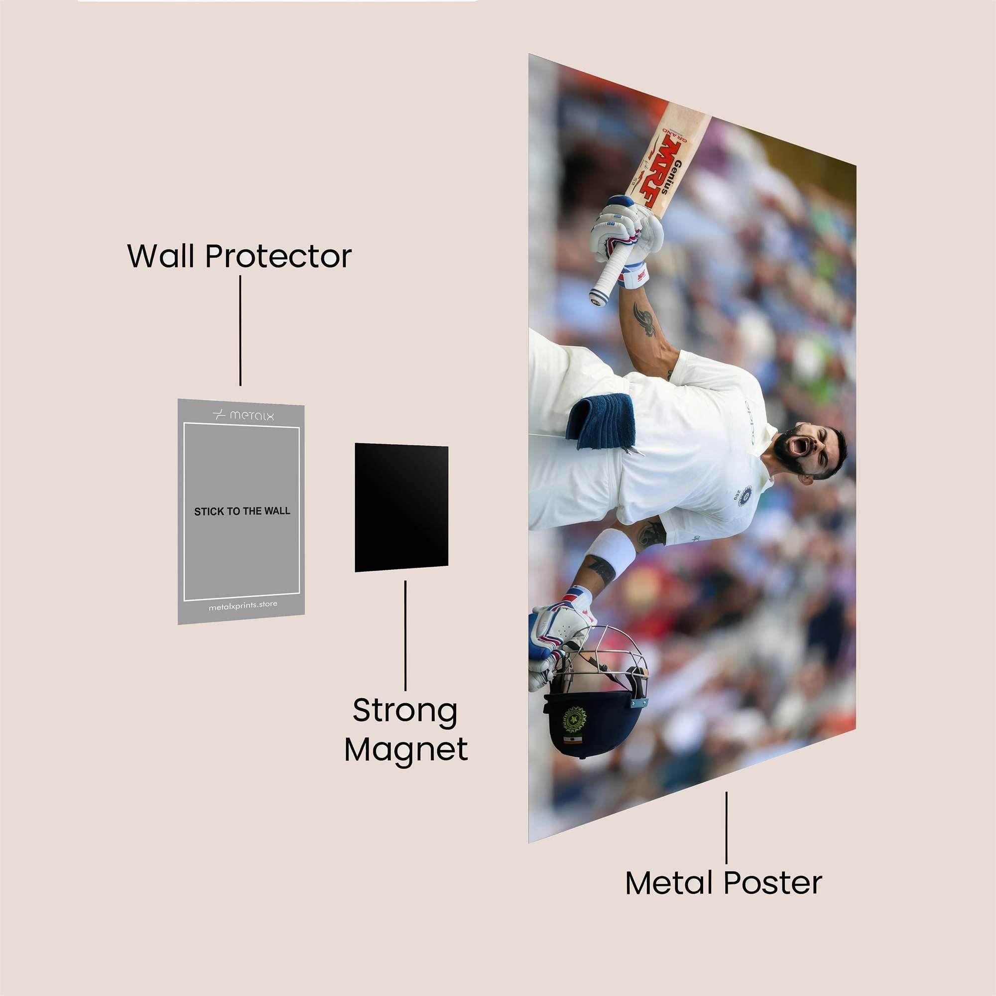 Kohli Ecstatic Safe Wall Magnetic / M