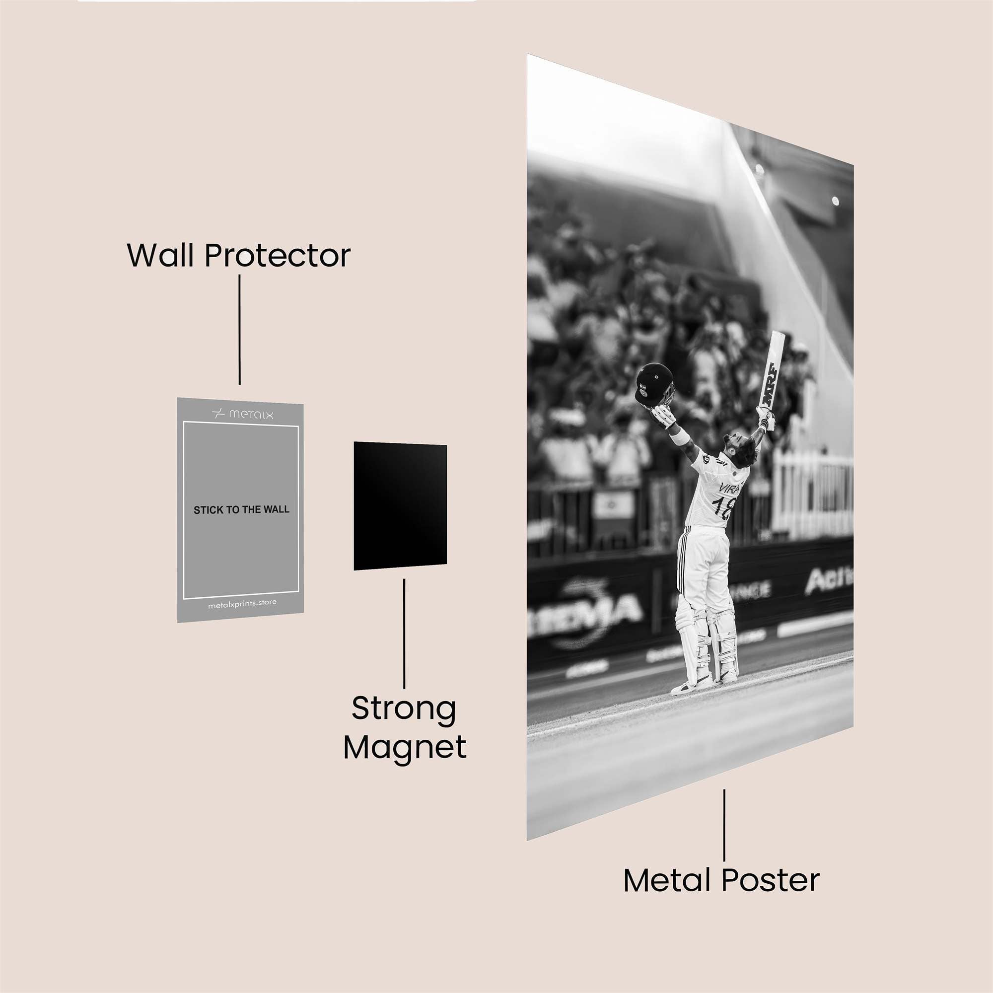 Kohli Ecstatic Safe Wall Magnetic / M