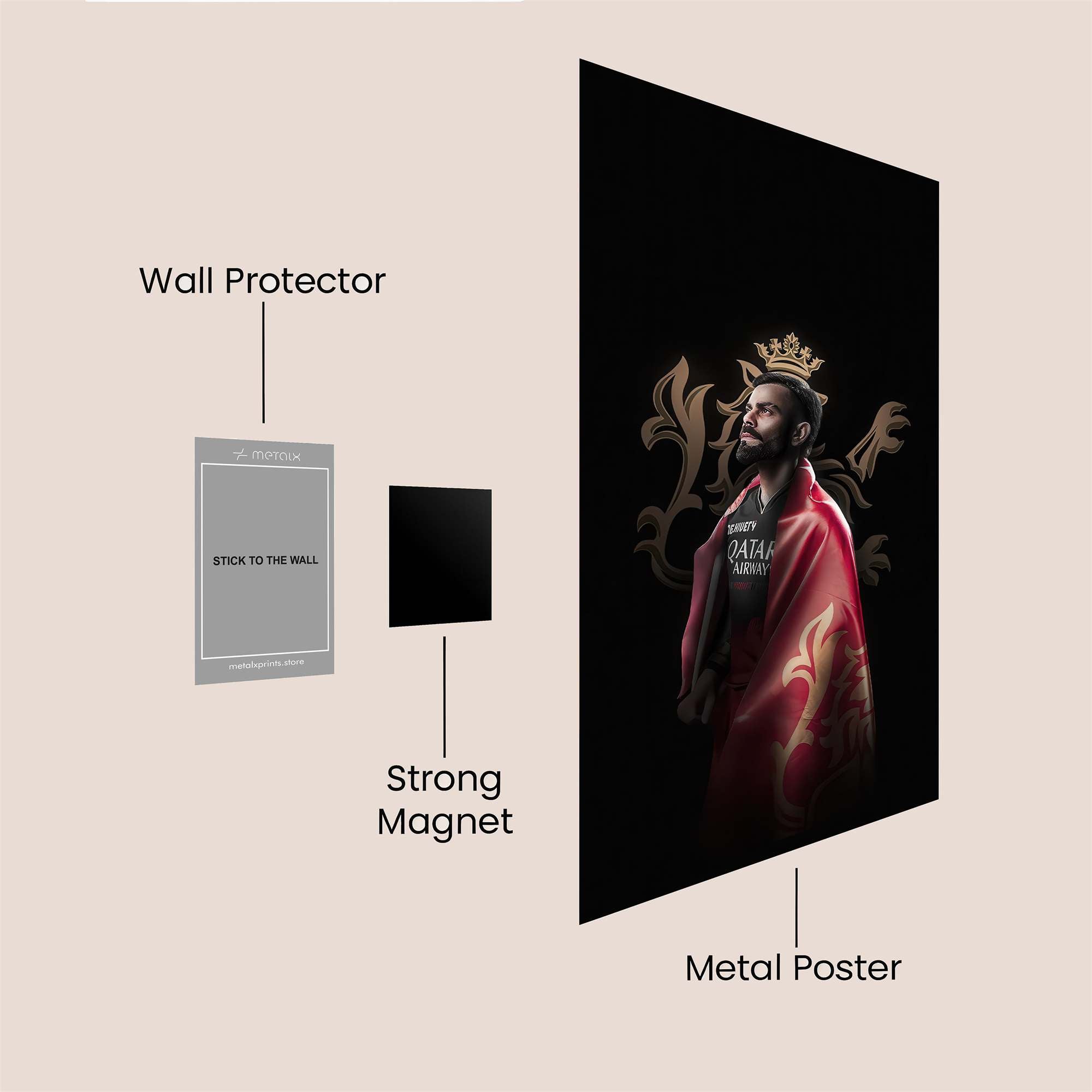 Virat Regal Safe Wall Magnetic / M