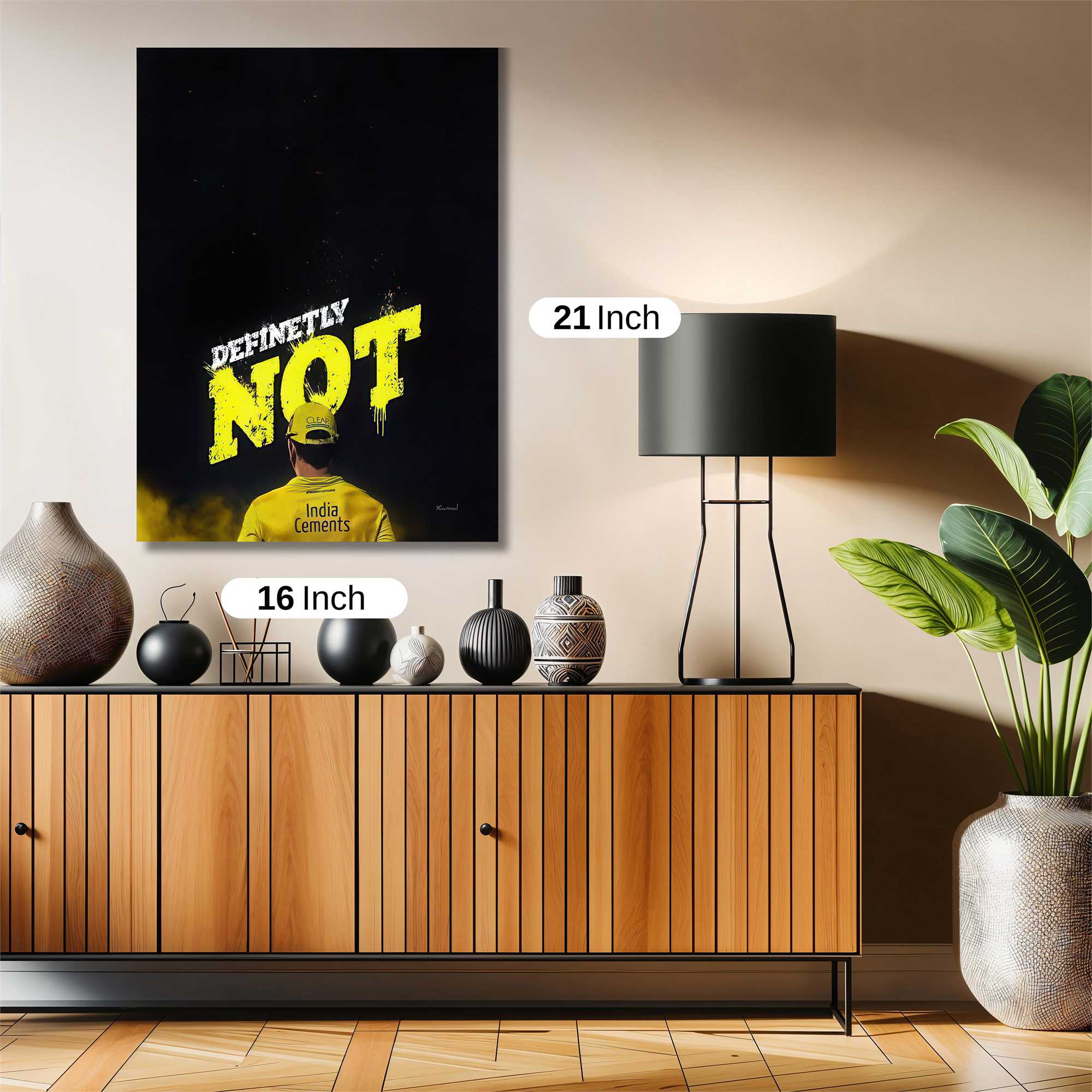 Dhoni Defiant Safe Wall Magnetic / M