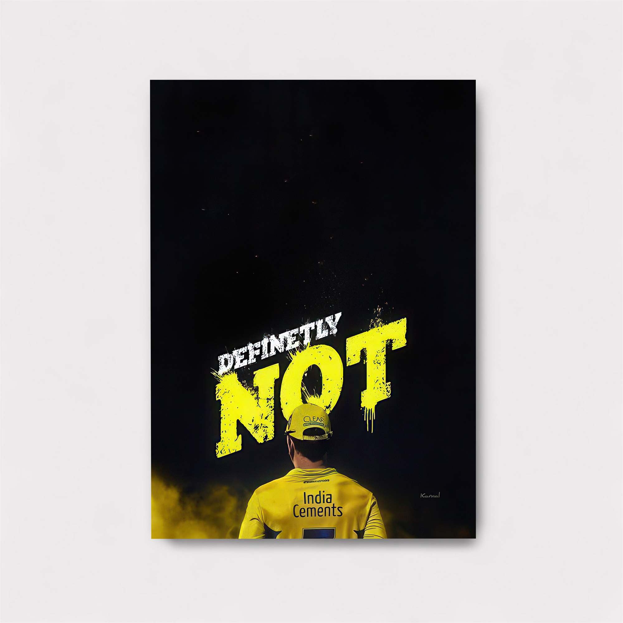 Dhoni Defiant Safe Wall Magnetic / M