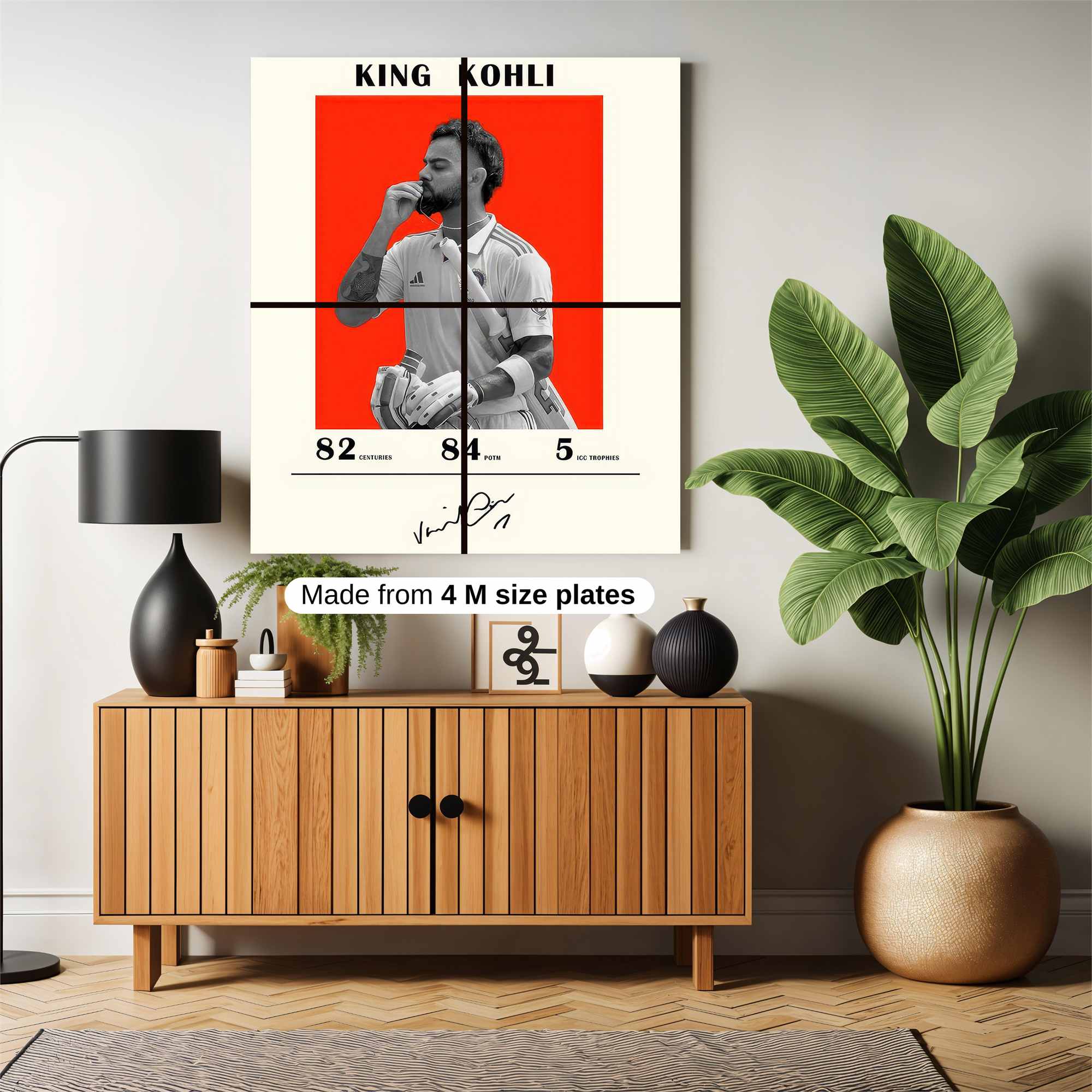 King Contemplative Safe Wall Magnetic / M