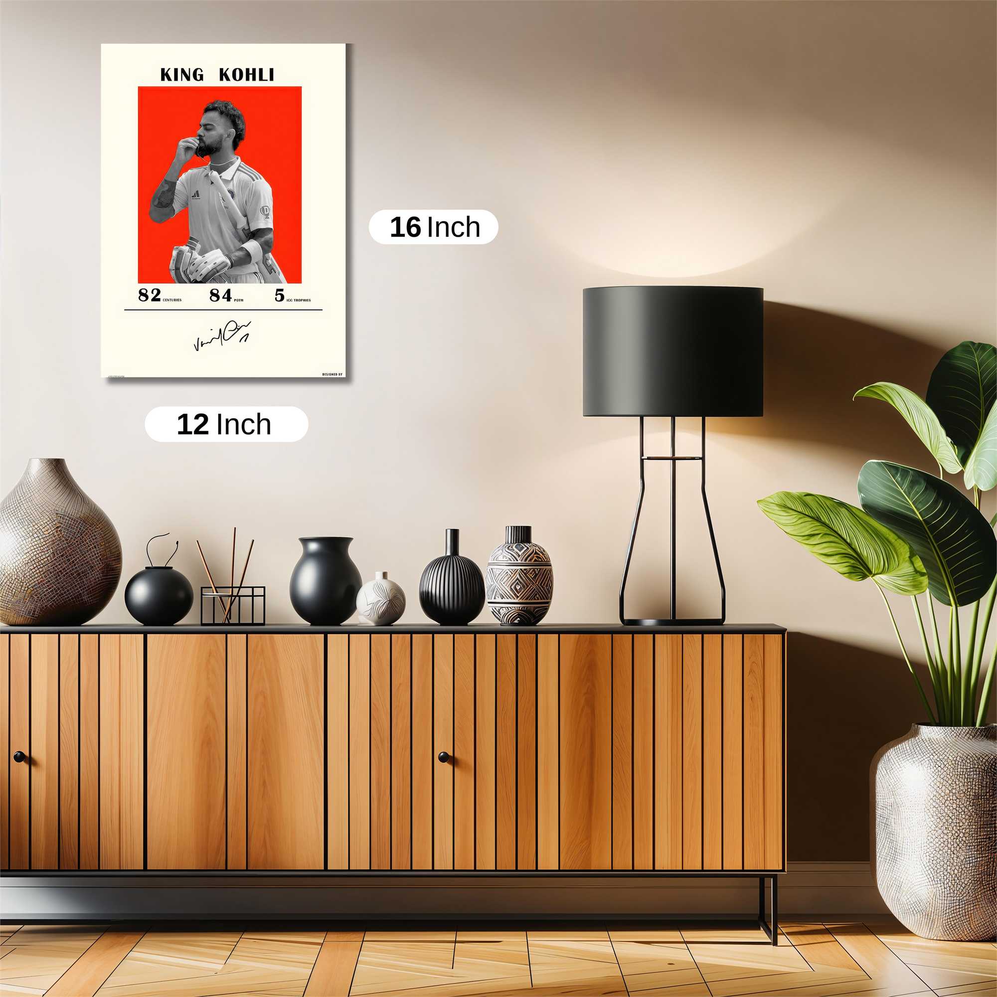 King Contemplative Safe Wall Magnetic / M