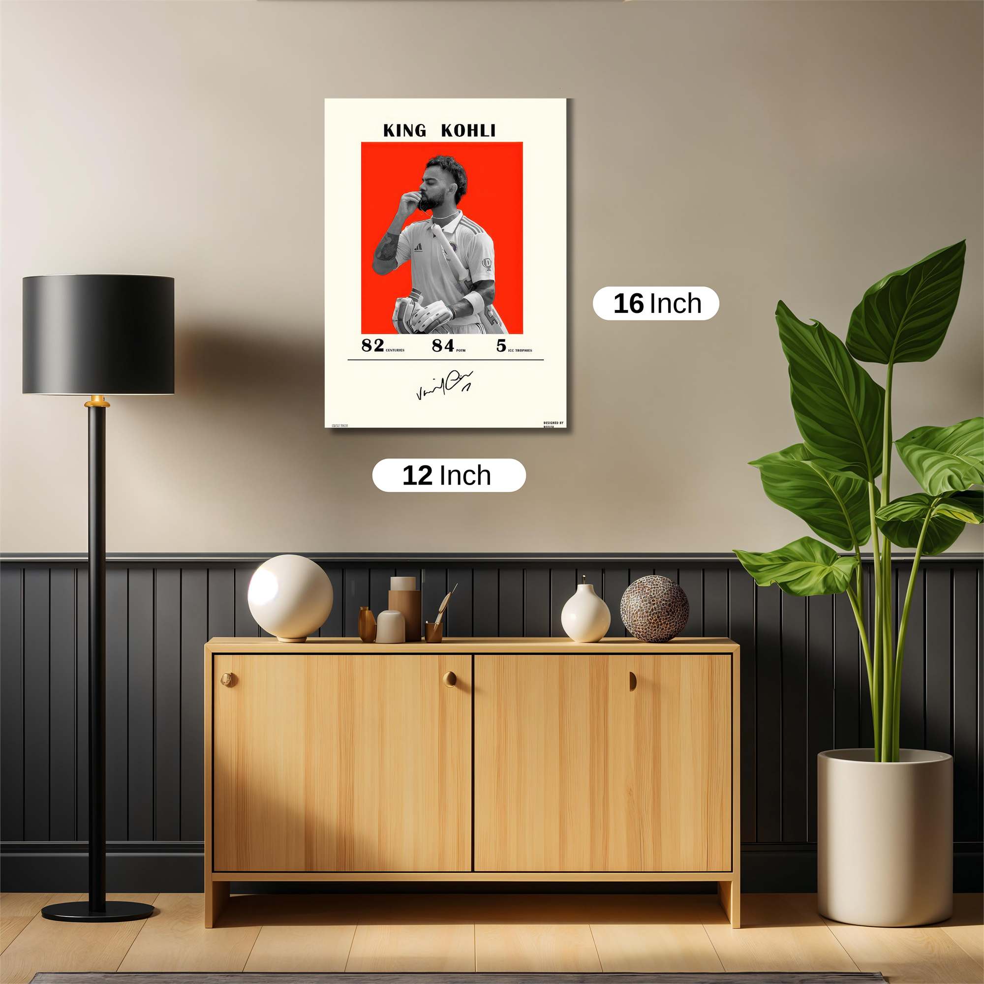 King Contemplative Safe Wall Magnetic / M