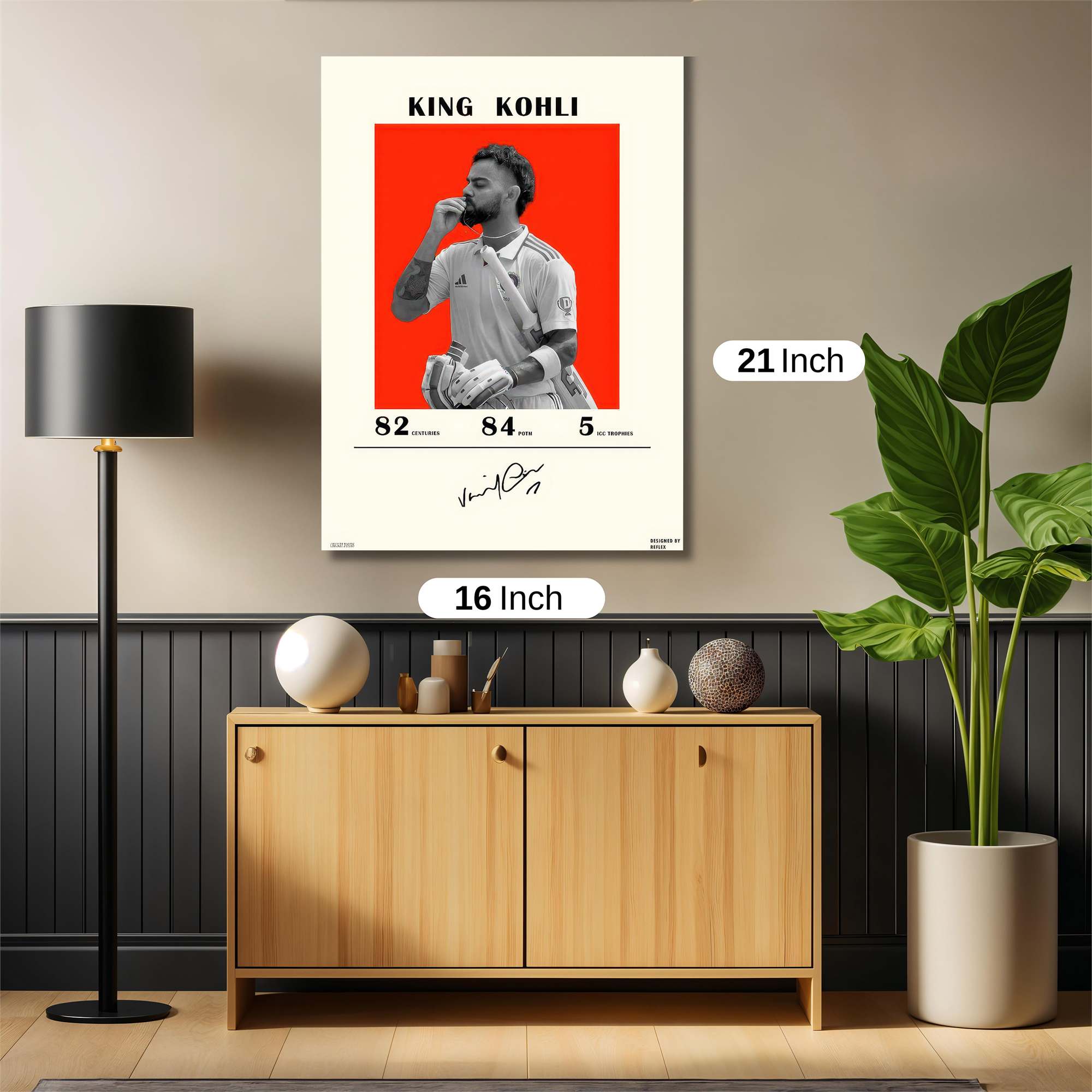 King Contemplative Safe Wall Magnetic / M