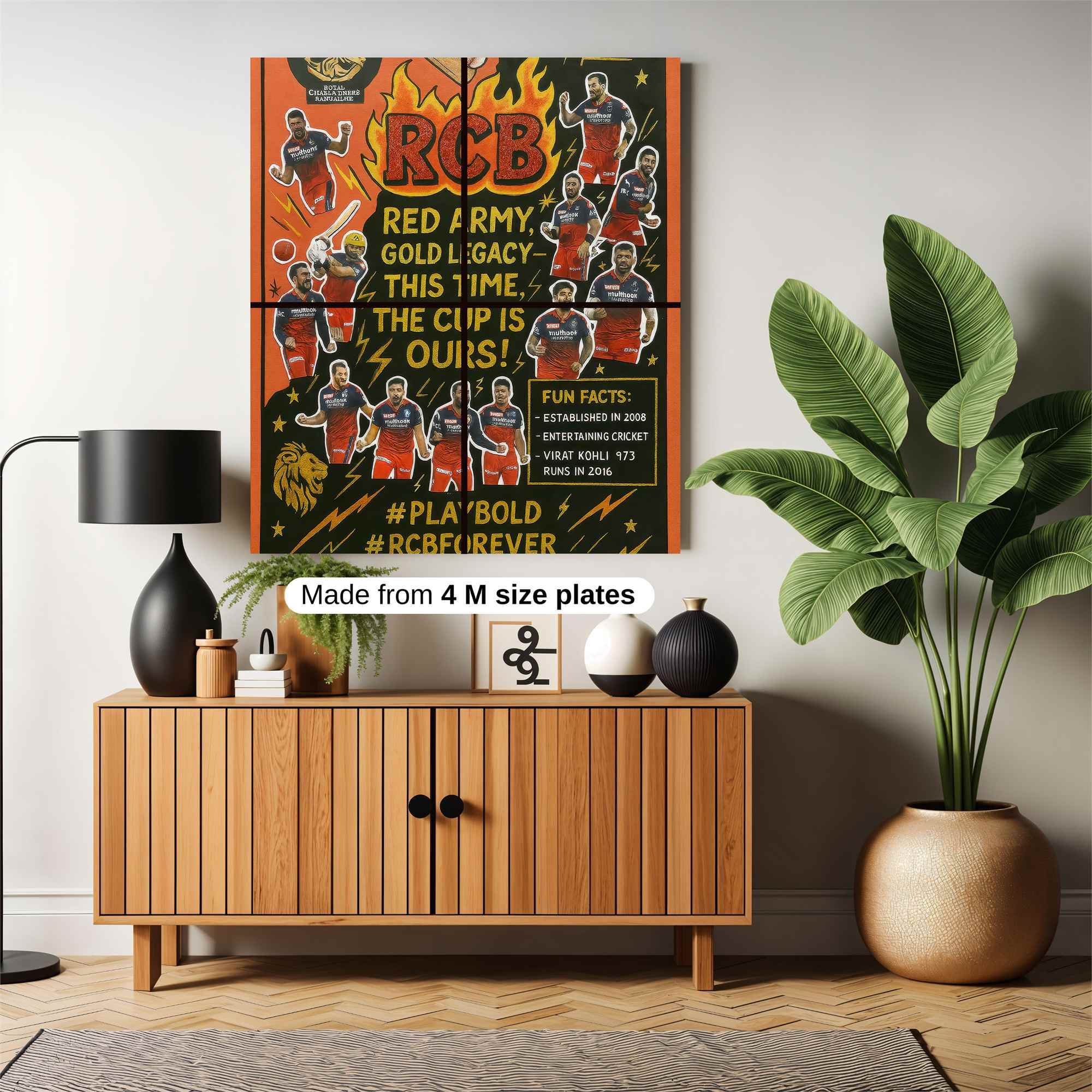 Kohli Confident Safe Wall Magnetic / M